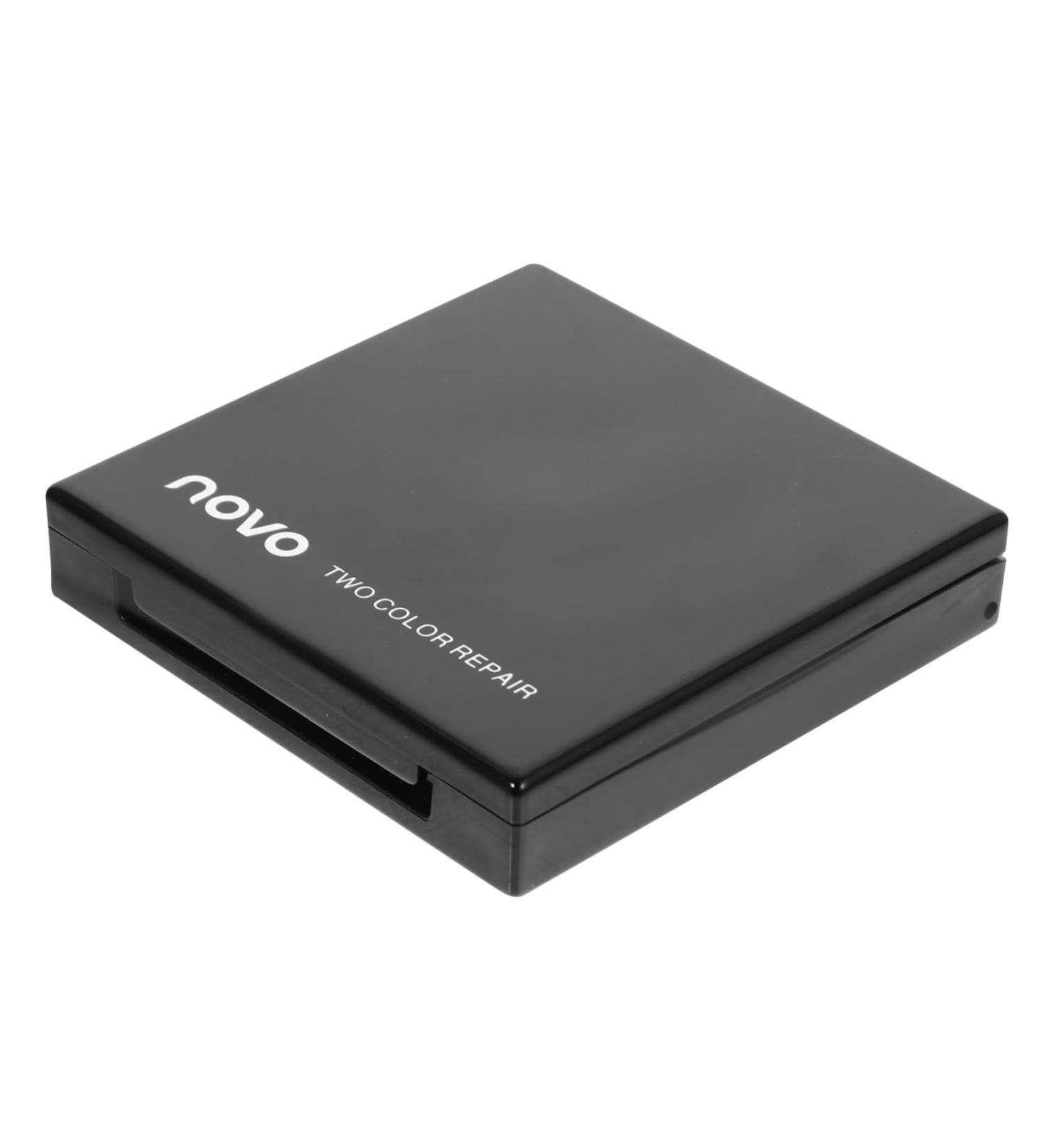  Didiseaon Didiseaon 2 disc repair cosmetic contouring face shadow cosmetic palette lighter shade powder shading face position flash powder nose shadow powder tray - Buy Online on GoSupps.com