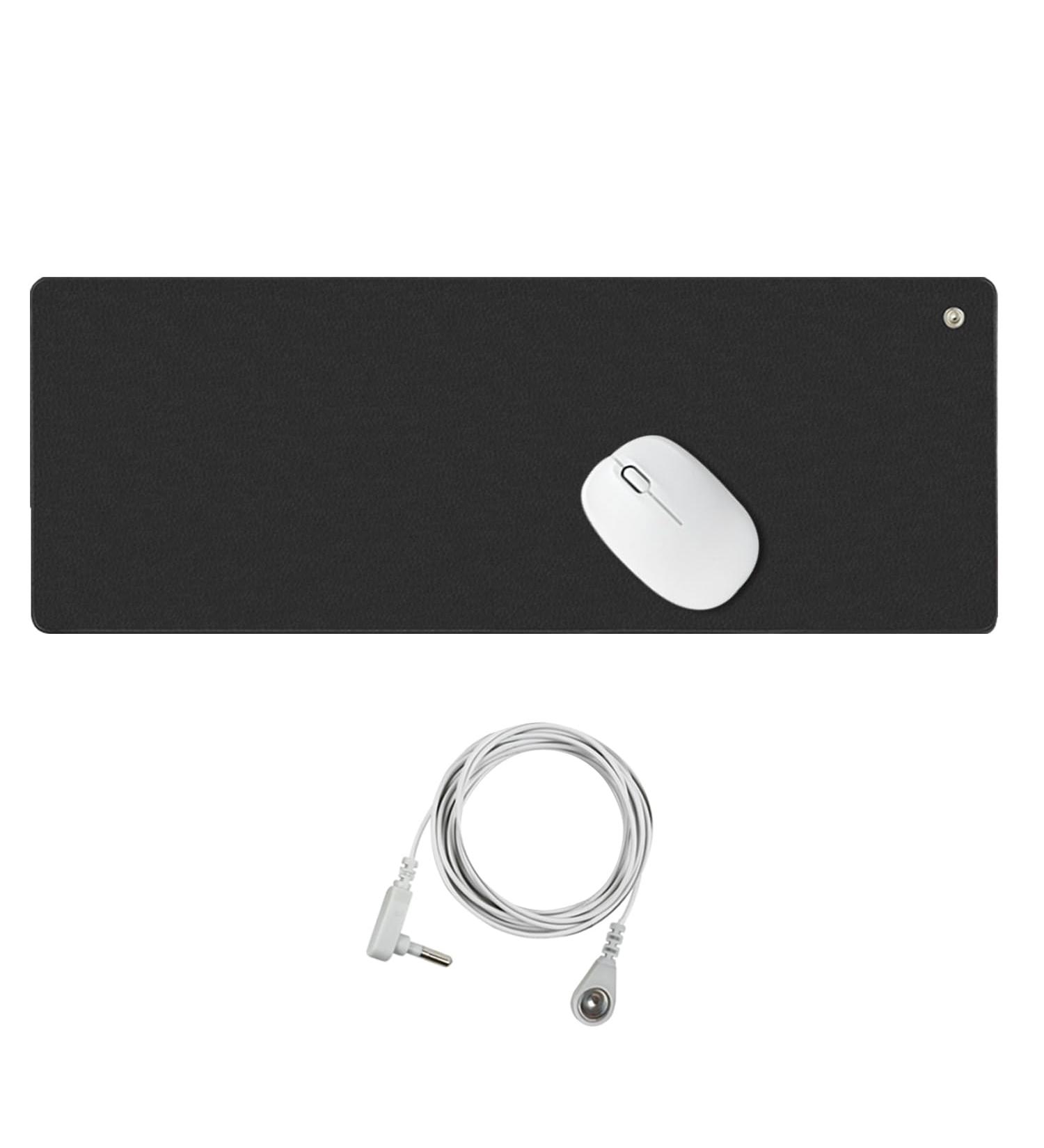 Ergonomic Equipment Mat - Computer Mouse Pad for Pain Relief EMF Recovery - 30x24.9 cm (9.8in x 11.8in) - Ideal for Study & Work - Buy Online on GoSupps.com