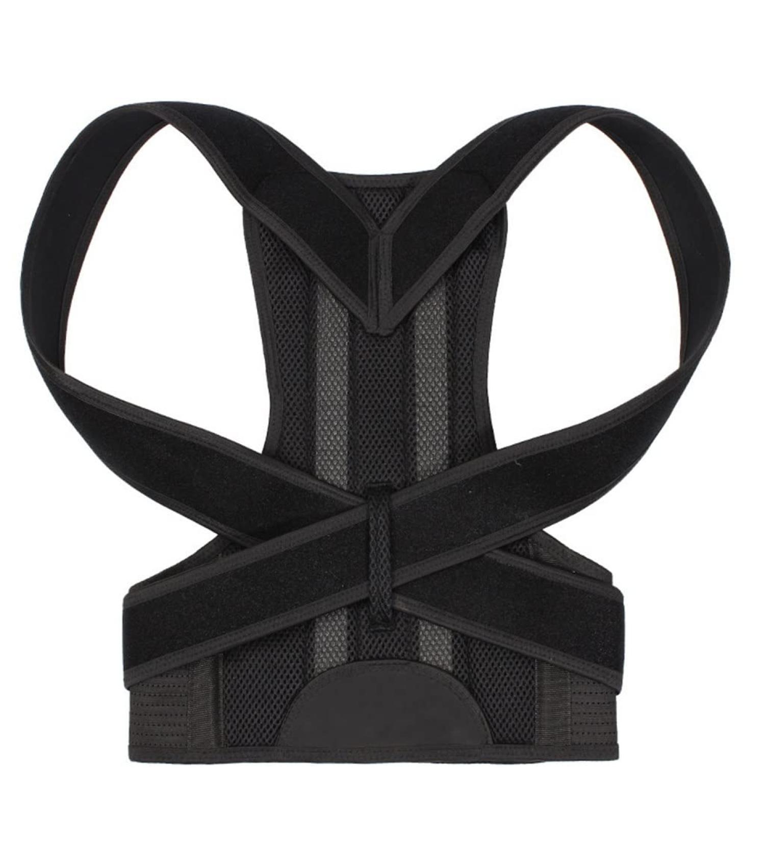 ZUIAI Posture Corrector Back Brace Clavicle Support Stop Slouching Hunching Adjustable Trainer(XXL) XX-Large B - Buy Online on GoSupps.com