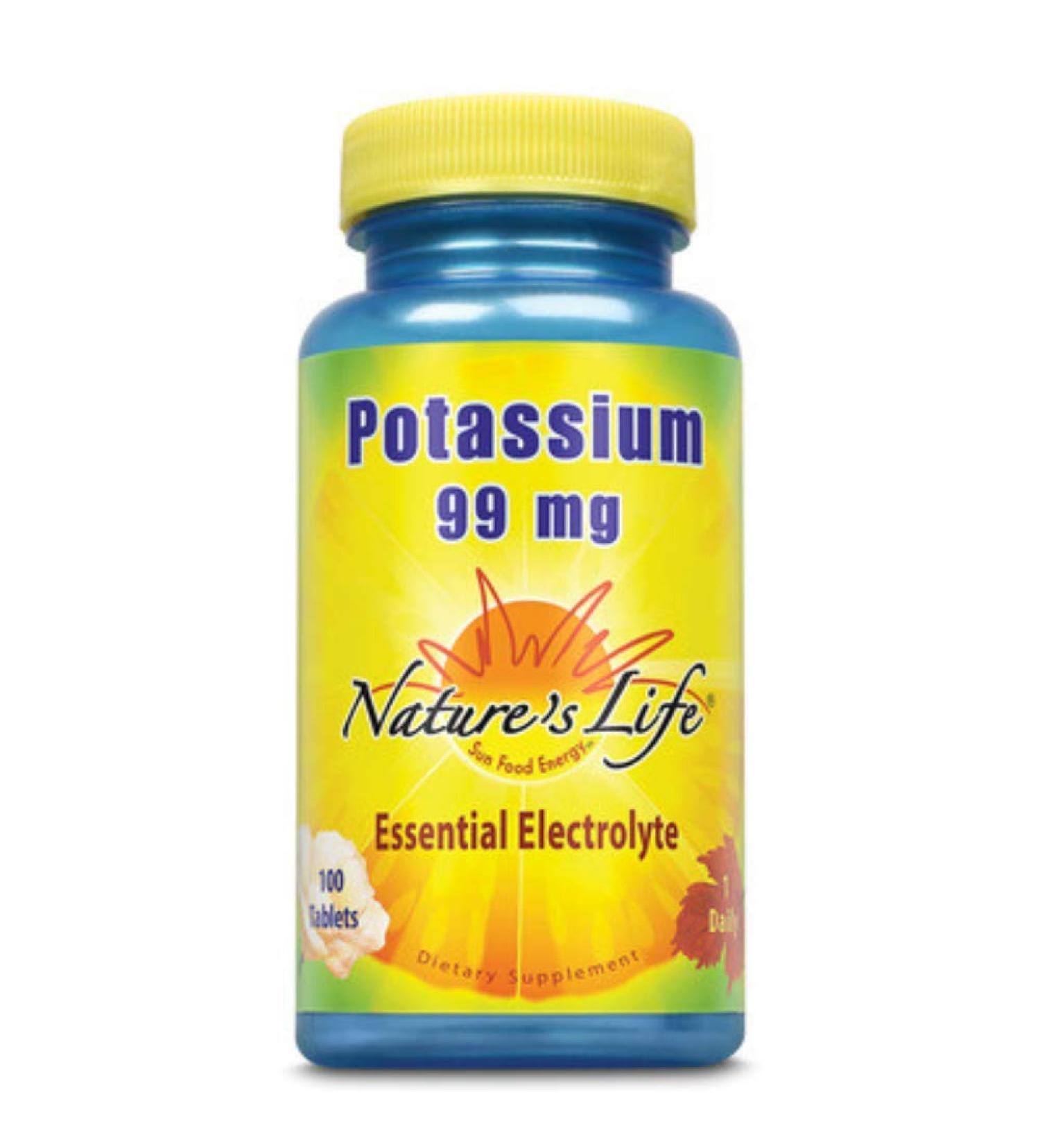Nature's Life Potassium 99 mg | 100 ct