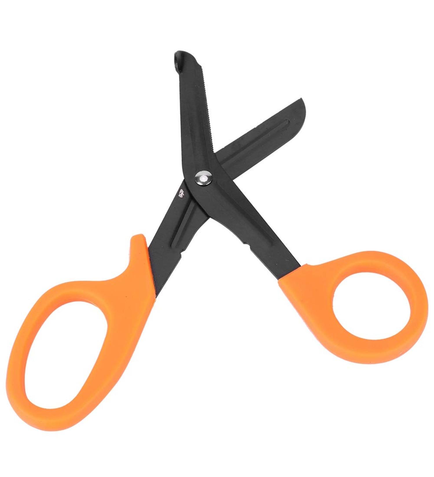Buy EVGATSAUTO Trauma Scissors - EMT First Aid Stainless Steel Emergency Military Rescue Scissors in Orange | Fast International Shipping - Buy Online on GoSupps.com