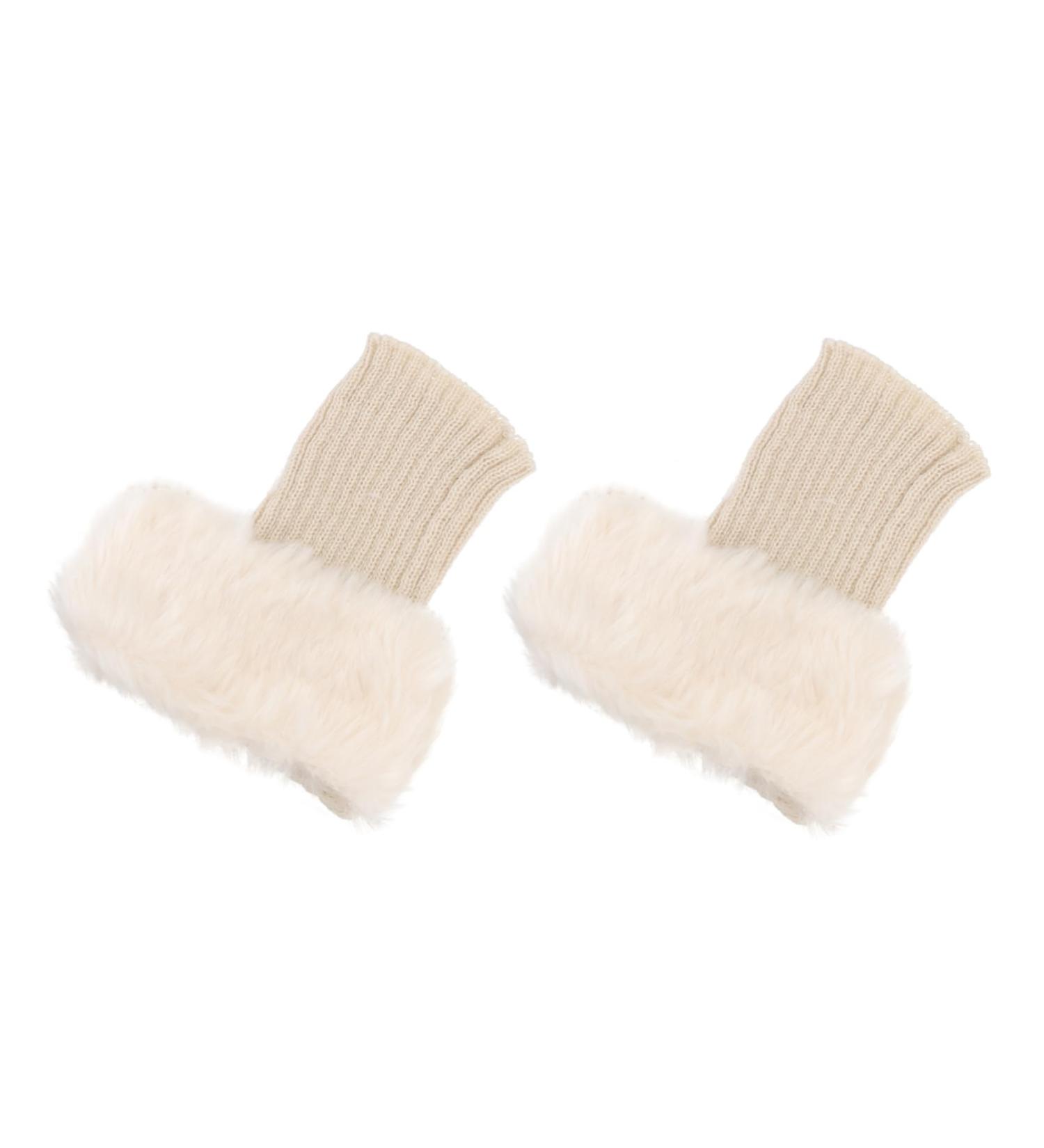 Shop Besportble Fluffy Boot Covers for Women | Trendy Fur Top Cuff & Acrylic Socks - International Shipping - Buy Online on GoSupps.com