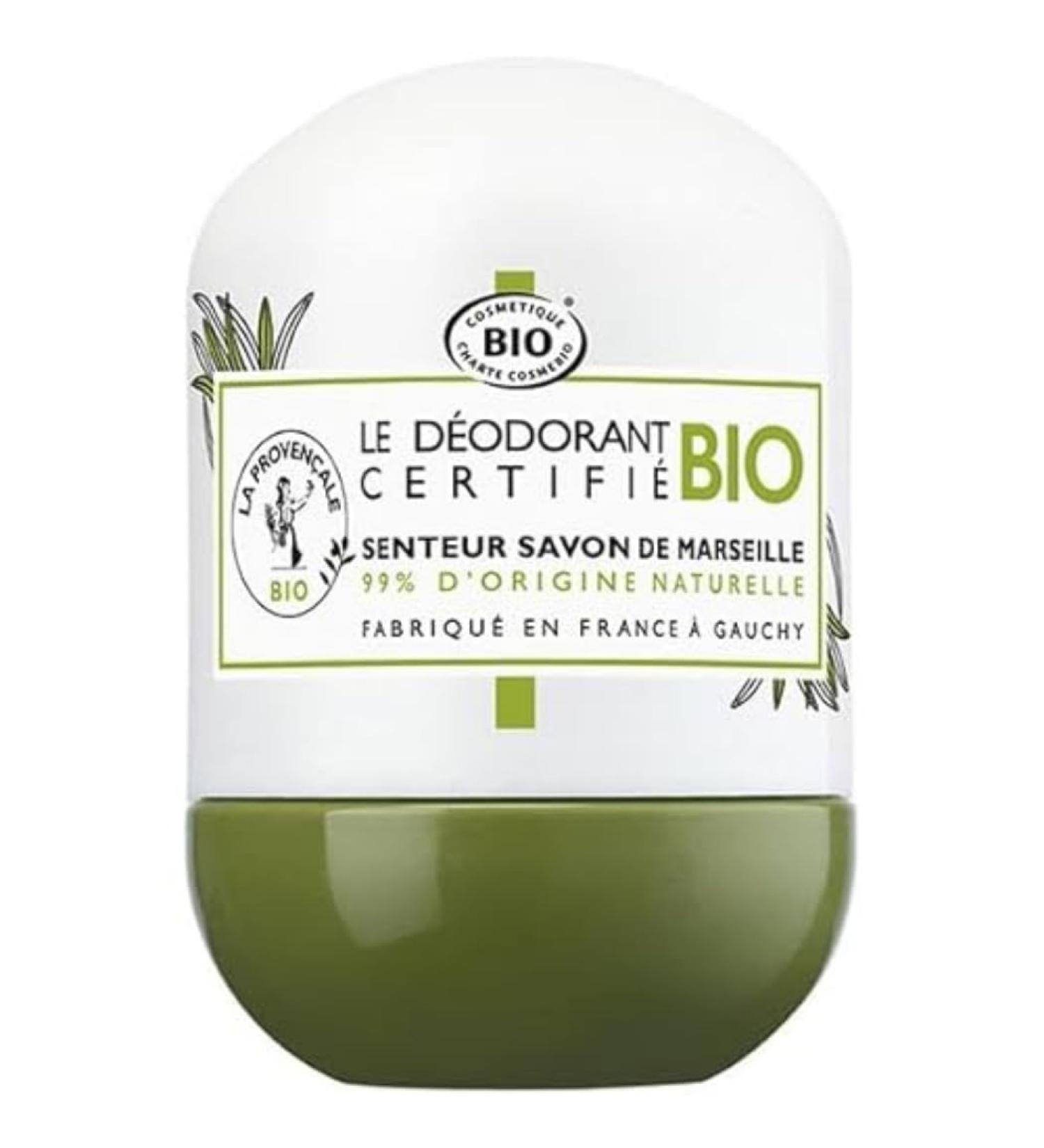 La Proven ale 48H Freshness Roll-on Deodorant Marseille Soap Scent Organic AOC Provence Olive Oil For All Skin Types Even Sensitive 50 ml - Buy Online on GoSupps.com