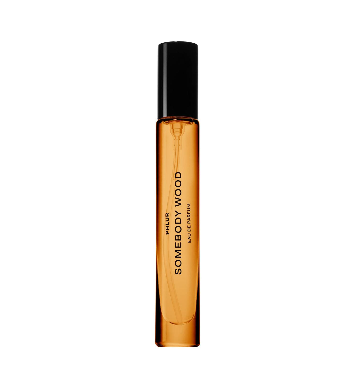PHLUR Somebody Wood Eau de Parfum - Travel Size Perfume for Women & Men Fragrance - Spicy Woody Perfume with Bergamot Lemon Cedarwood Sandalwood Musk & Vanilla (9.5mL) 0.32 Ounce / 9.5 mL - Buy Online on GoSupps.com