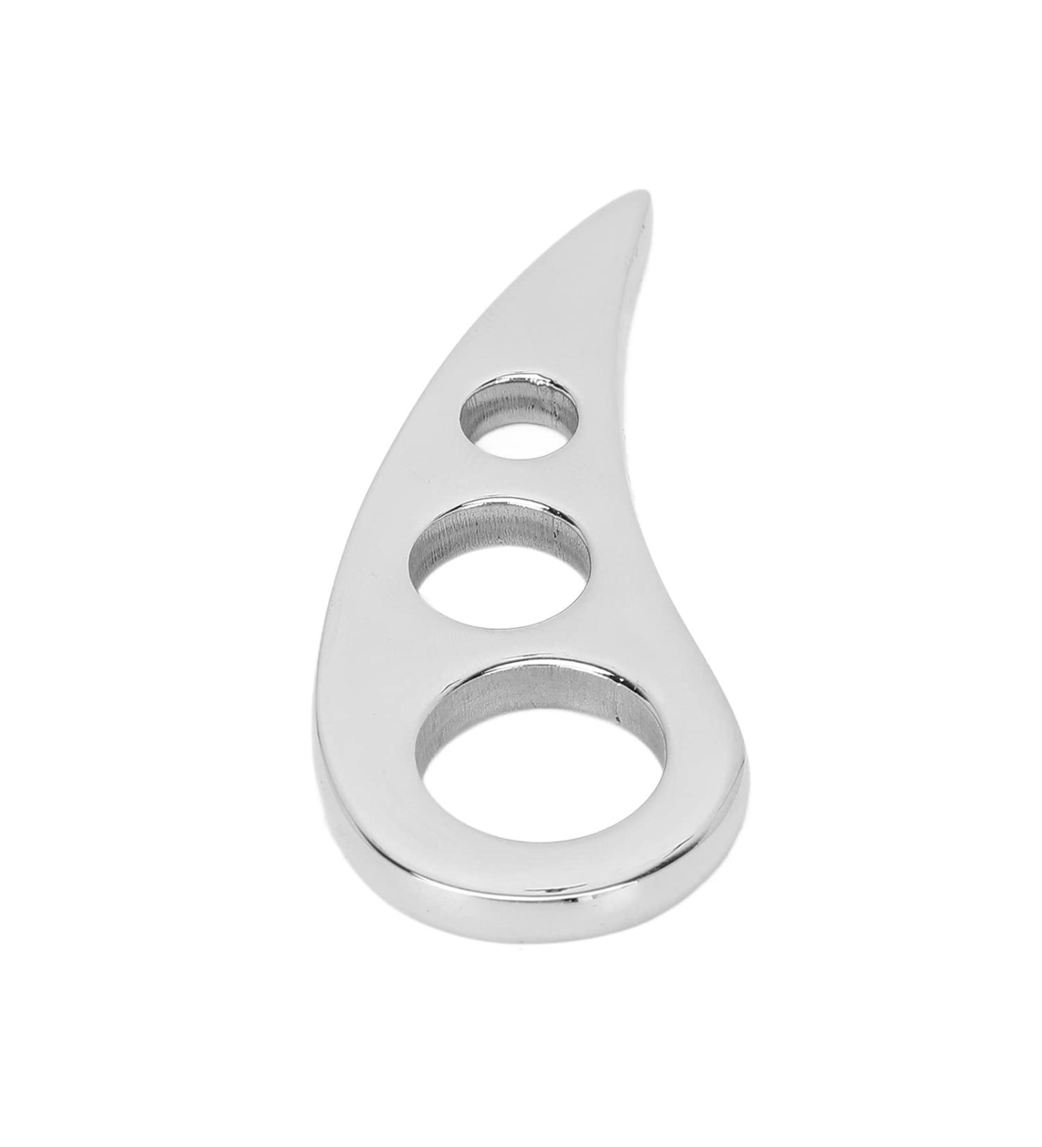 Massage Sling & Gua Sha Tool - Mirror Polish 7x3cm | Easy Grip & Storage Bag for Foot Leg & Back Relief - Buy Online on GoSupps.com