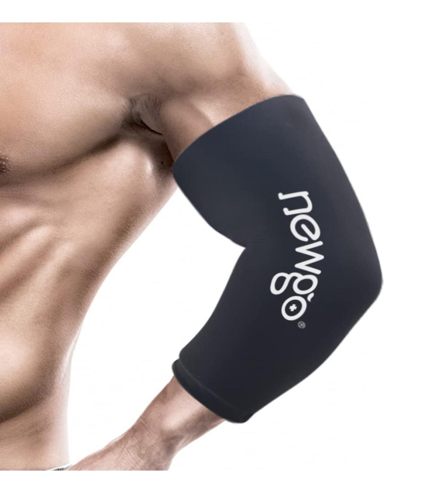 NEWGO Elbow Ice Pack - Cold Therapy Compression Sleeve for Tendonitis, Pain Relief & Inflammation - Buy Online on GoSupps.com