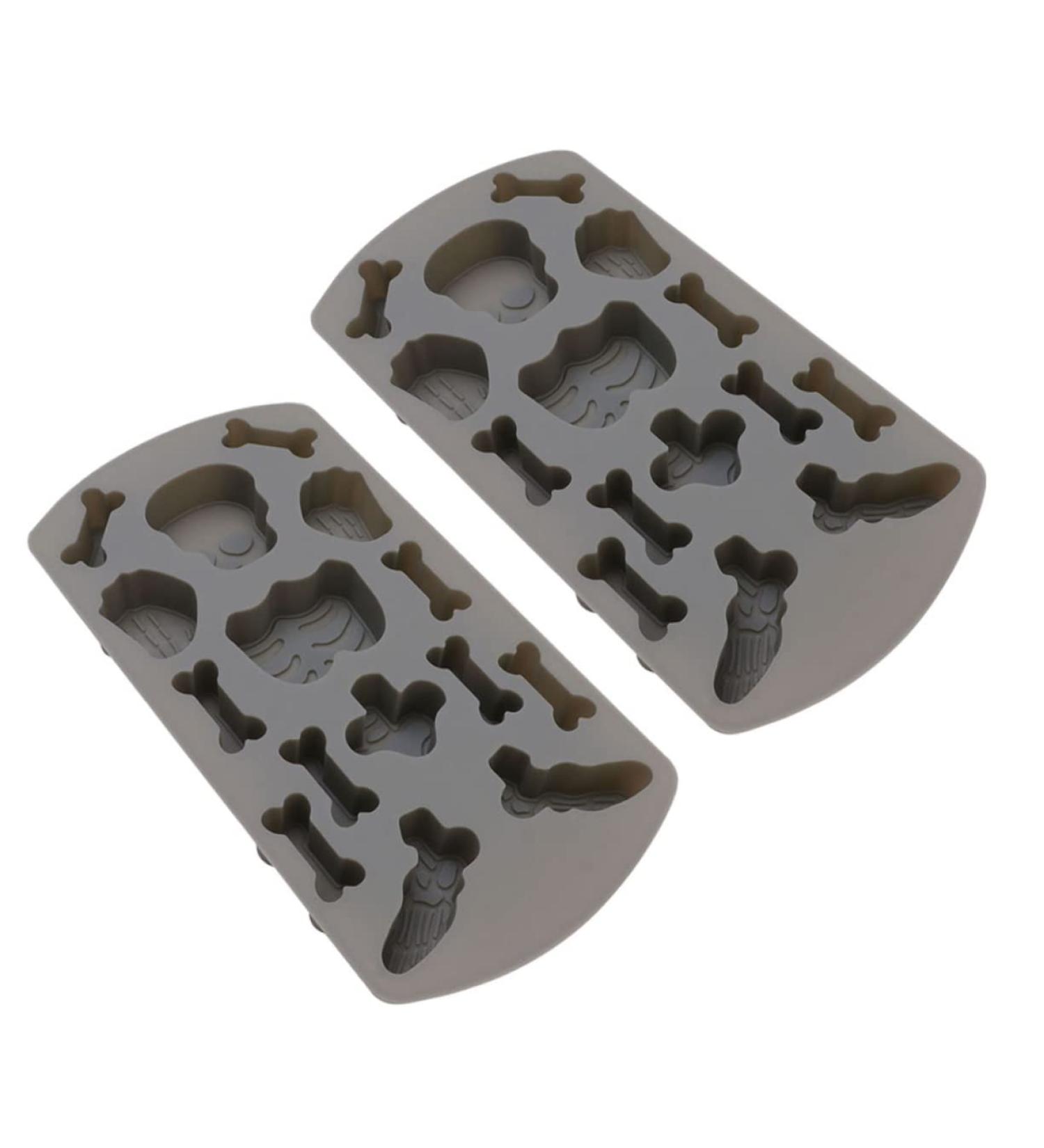 MARMERDO Halloween Mold Halloween Molds 2pcs Cake Mold Candy Silica Gel Skeleton Halloween Stencils Maniquine - Buy Online on GoSupps.com