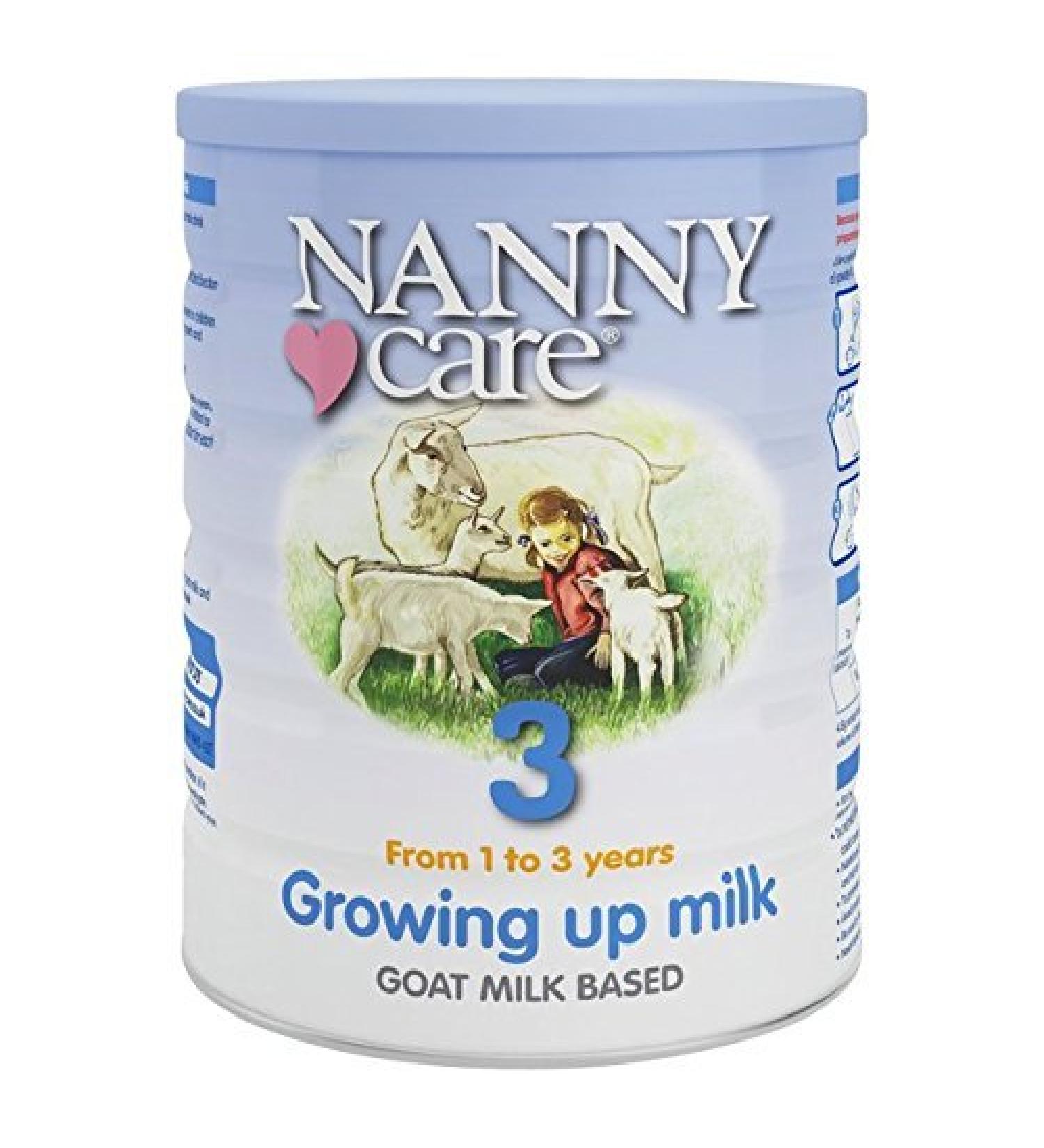 Nanny Care Growing Up Milk 1-3 Years 900g by Nannycare