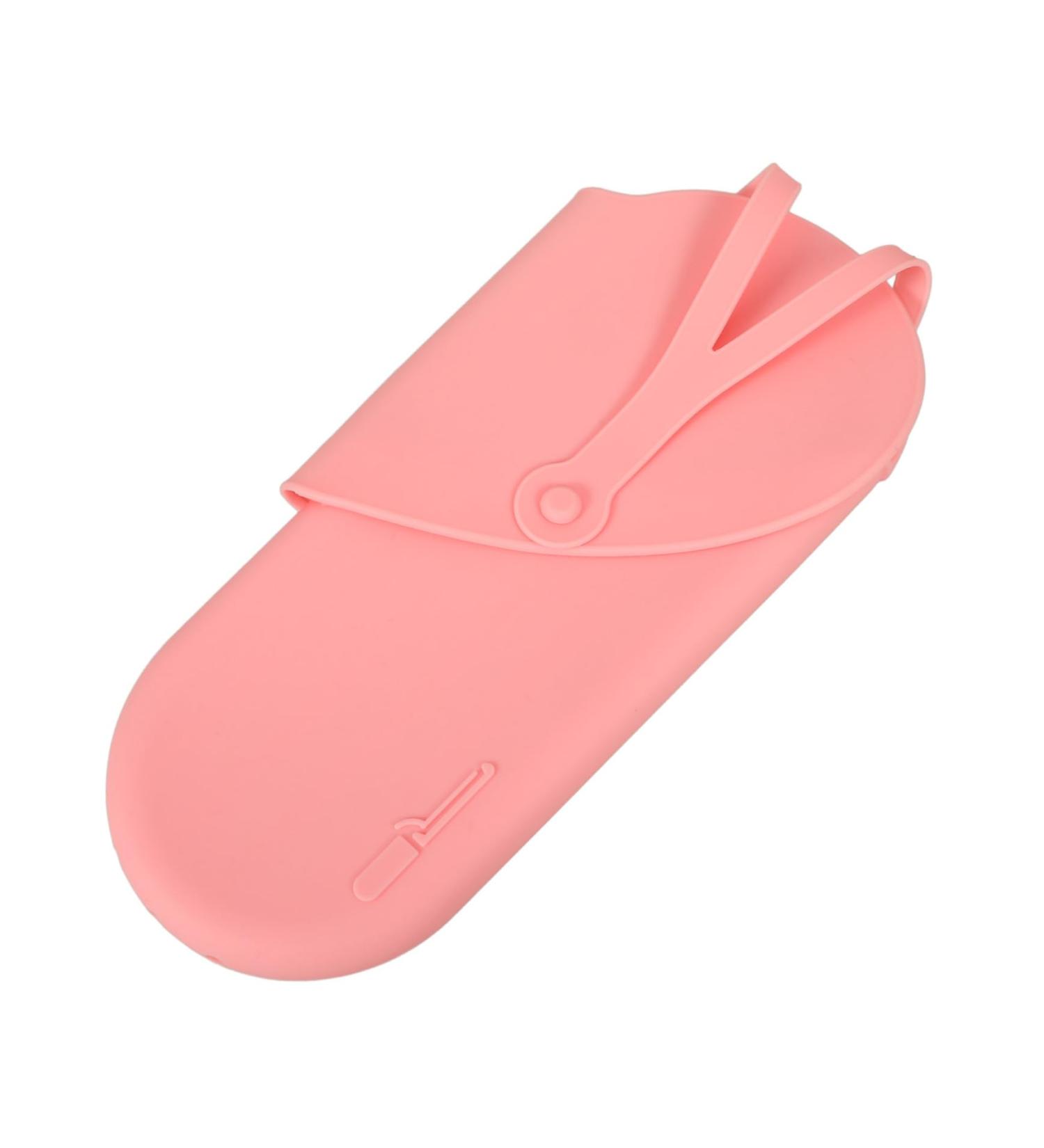 PAMINGONO Curling Iron Storage Bag Hanging Storage Pouch Anti-scald Curling Iron Bag Hair Straightener Bag Portable Curling Iron Holder Bag Silicone Curling Iron Bag Curling Iron Carrier 29.50X13.50X2.00CM Pink - Buy Online on GoSupps.com