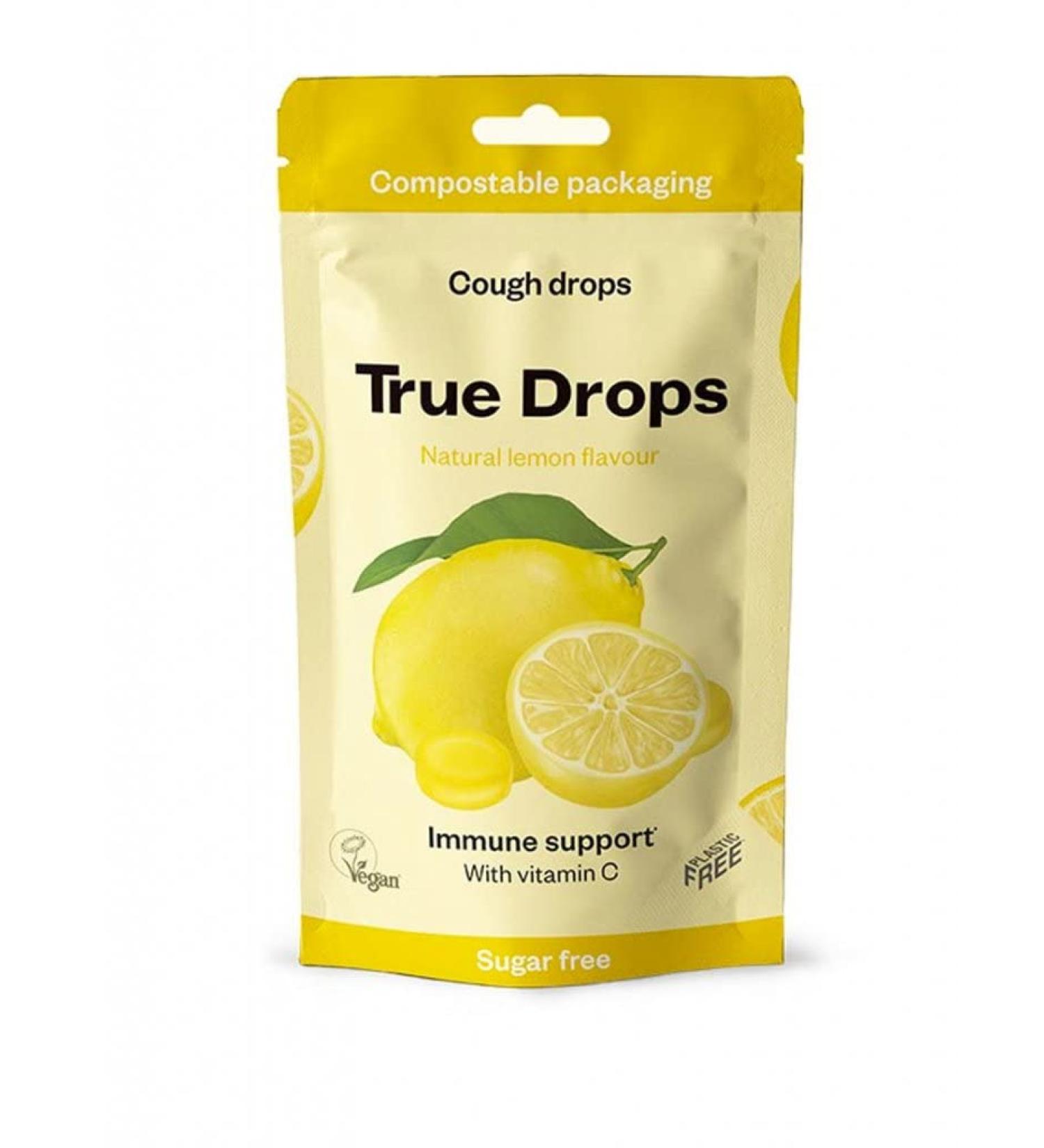 Buy True Drops Lemon Flavor 70g | International Shipping - Best Taste & Quality - Buy Online on GoSupps.com
