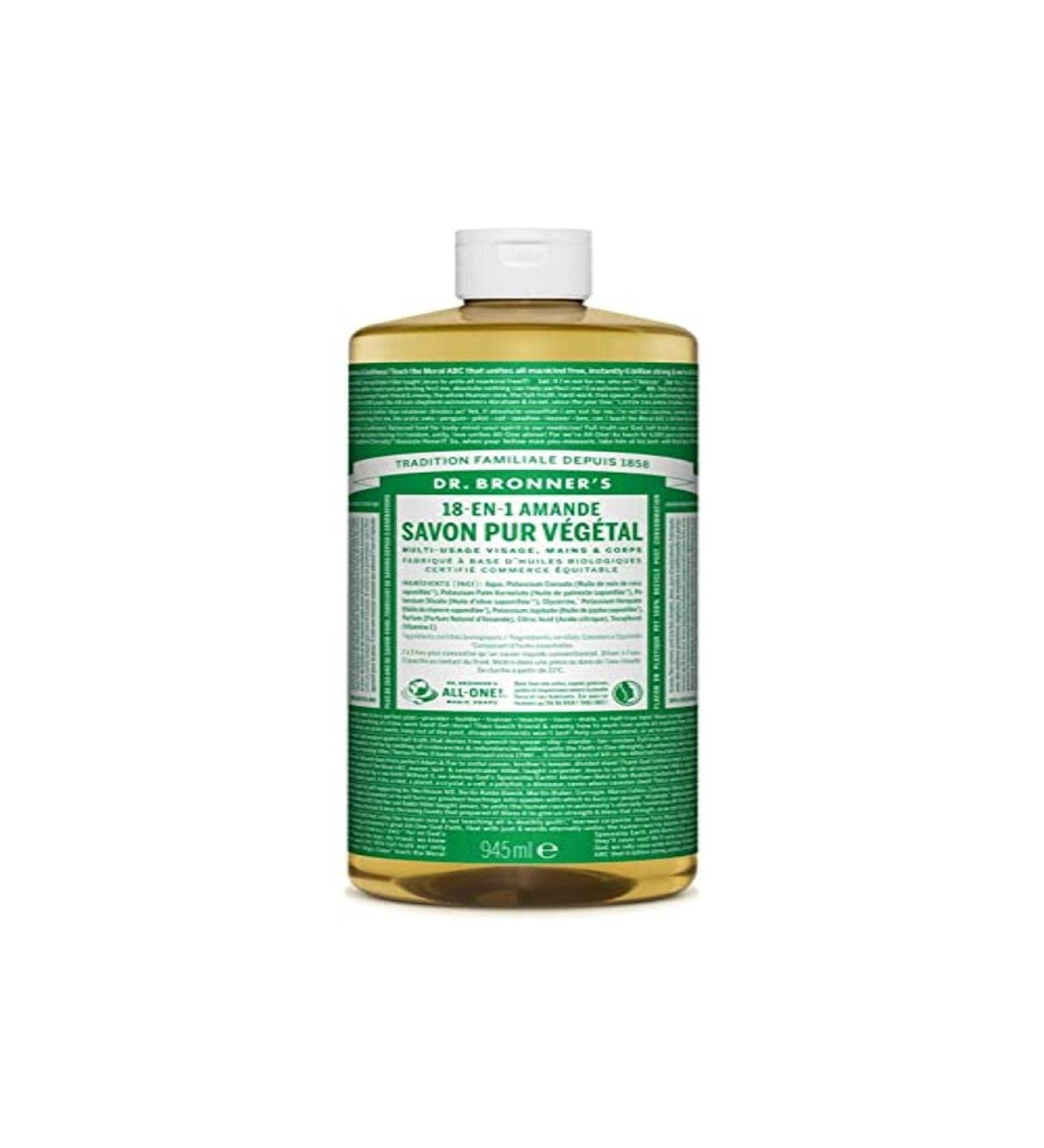 Dr Bronner's Almond Liquid Soap 945 ml