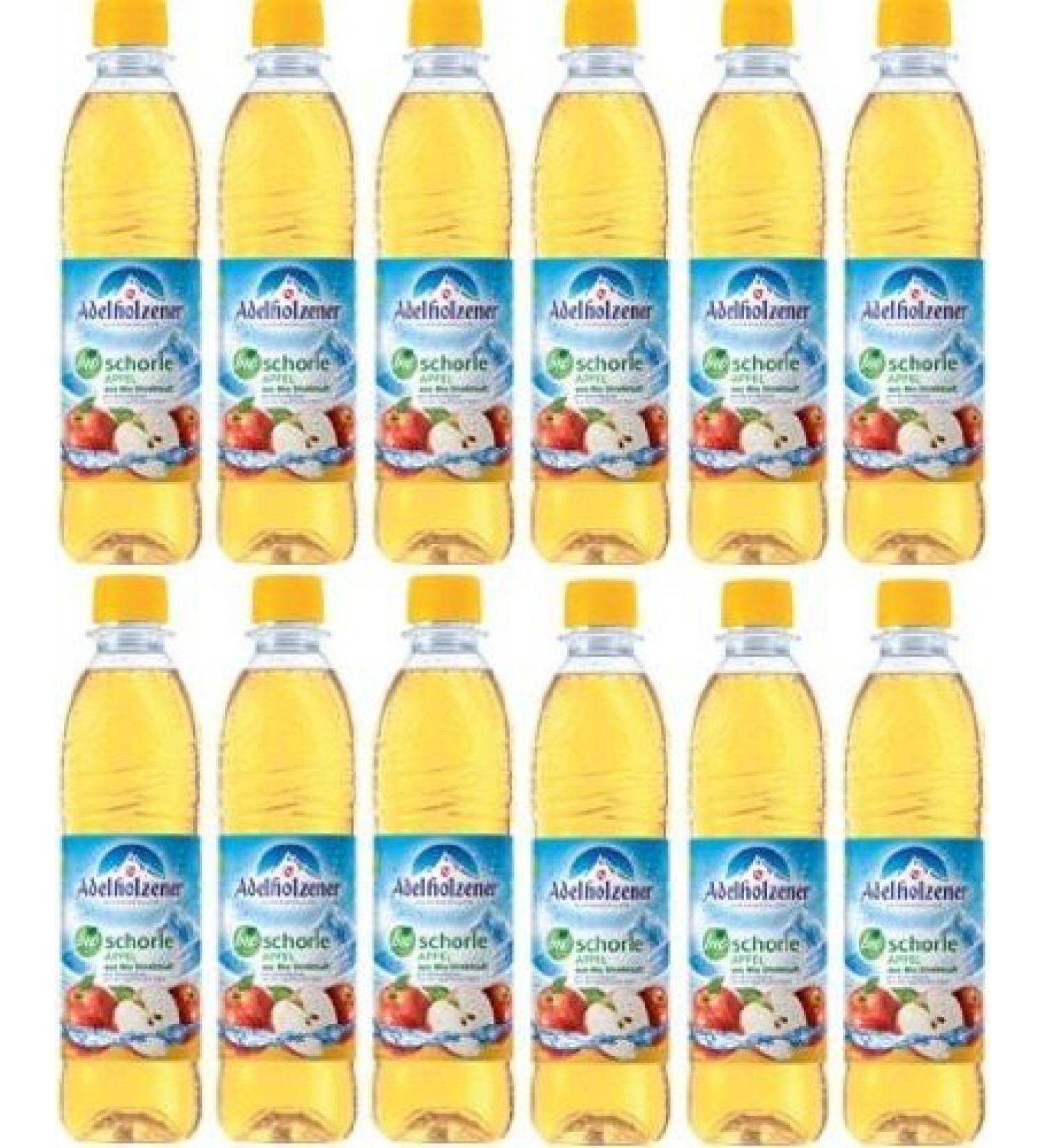 Adelholzener organic apple spritzer 12x0.5 l