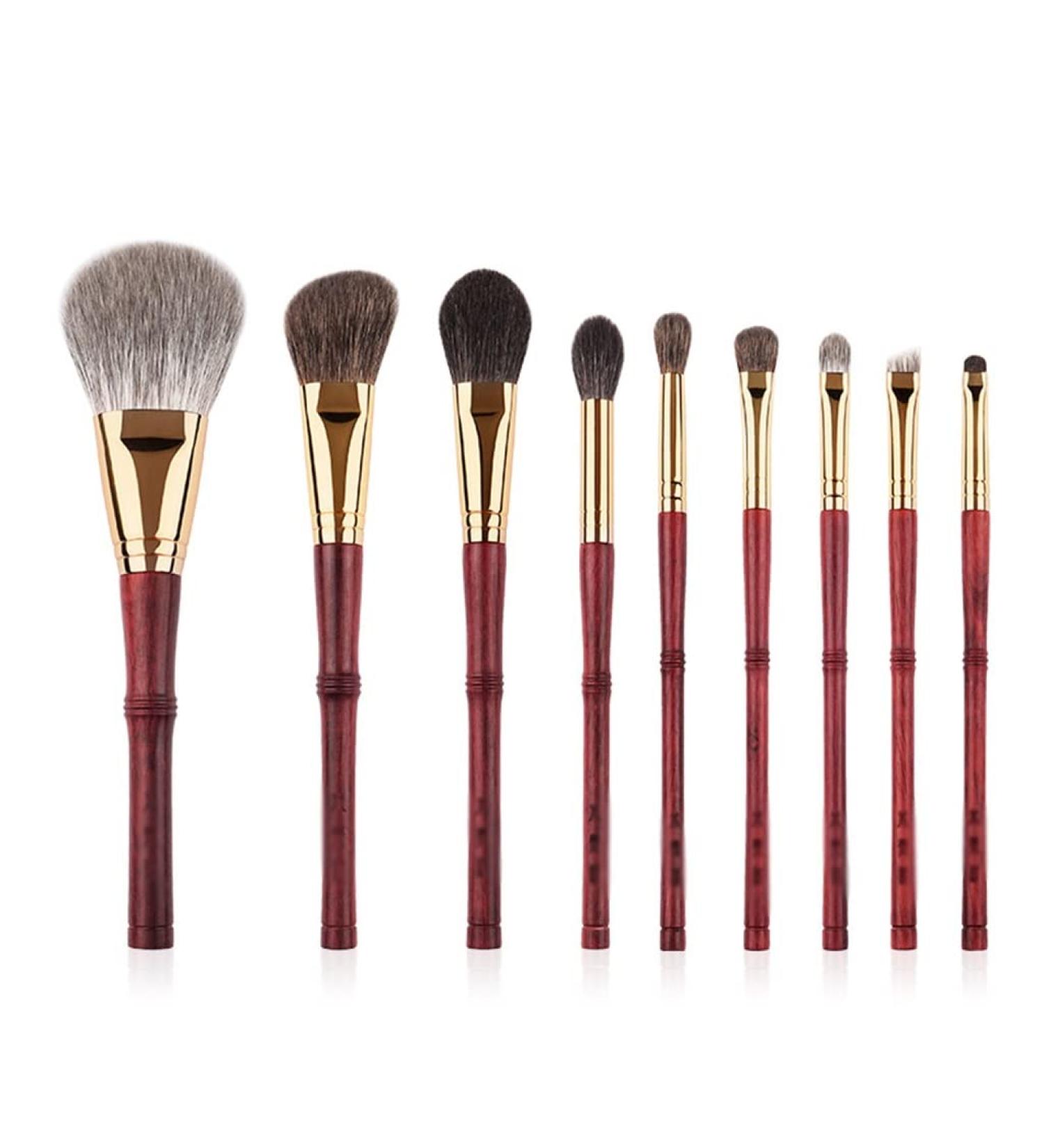 Buy DFHBFG Makeup Brushes Set | Quality Foundation Eyebrow & Eyeshadow Brushes Kit for Flawless Makeup - International Shipping - Buy Online on GoSupps.com