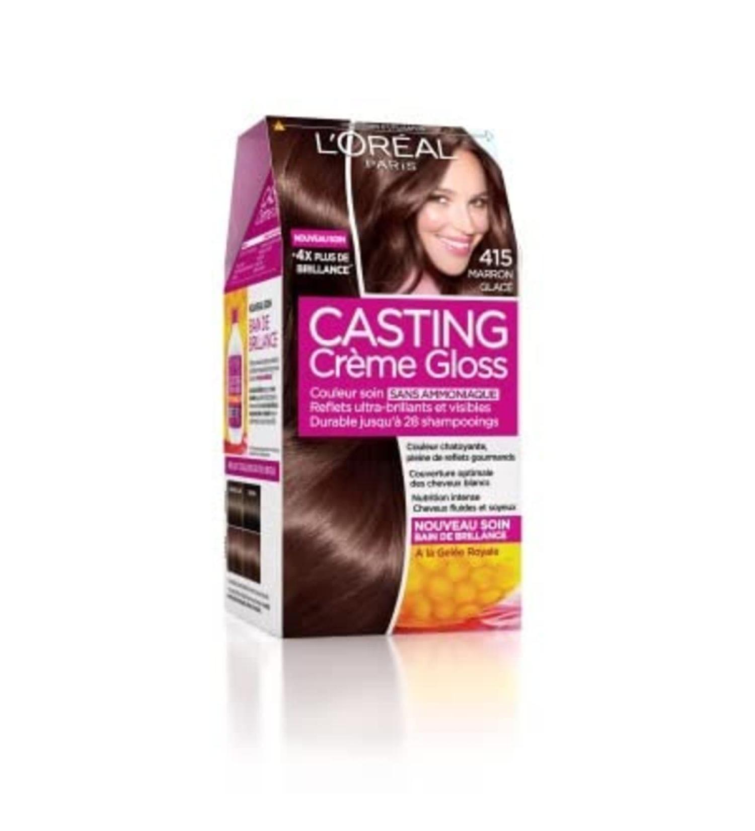 L'OR AL L'Or al Paris Color Care Ammonia-Free Cream Gloss Iced Brown 415 160ml