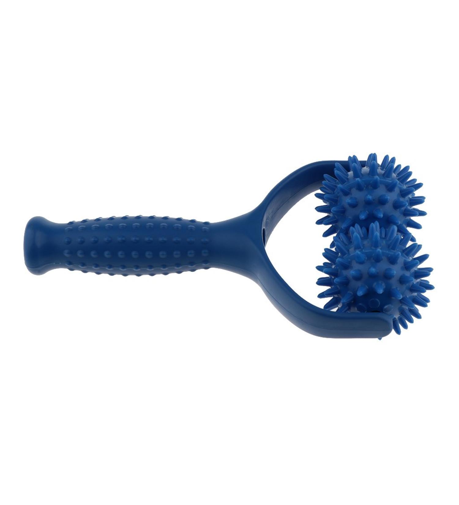 Baosity Blue Ball with Handle - Pain Relief Muscle Reflexology Massage Device for Hands & Feet - Buy Online on GoSupps.com