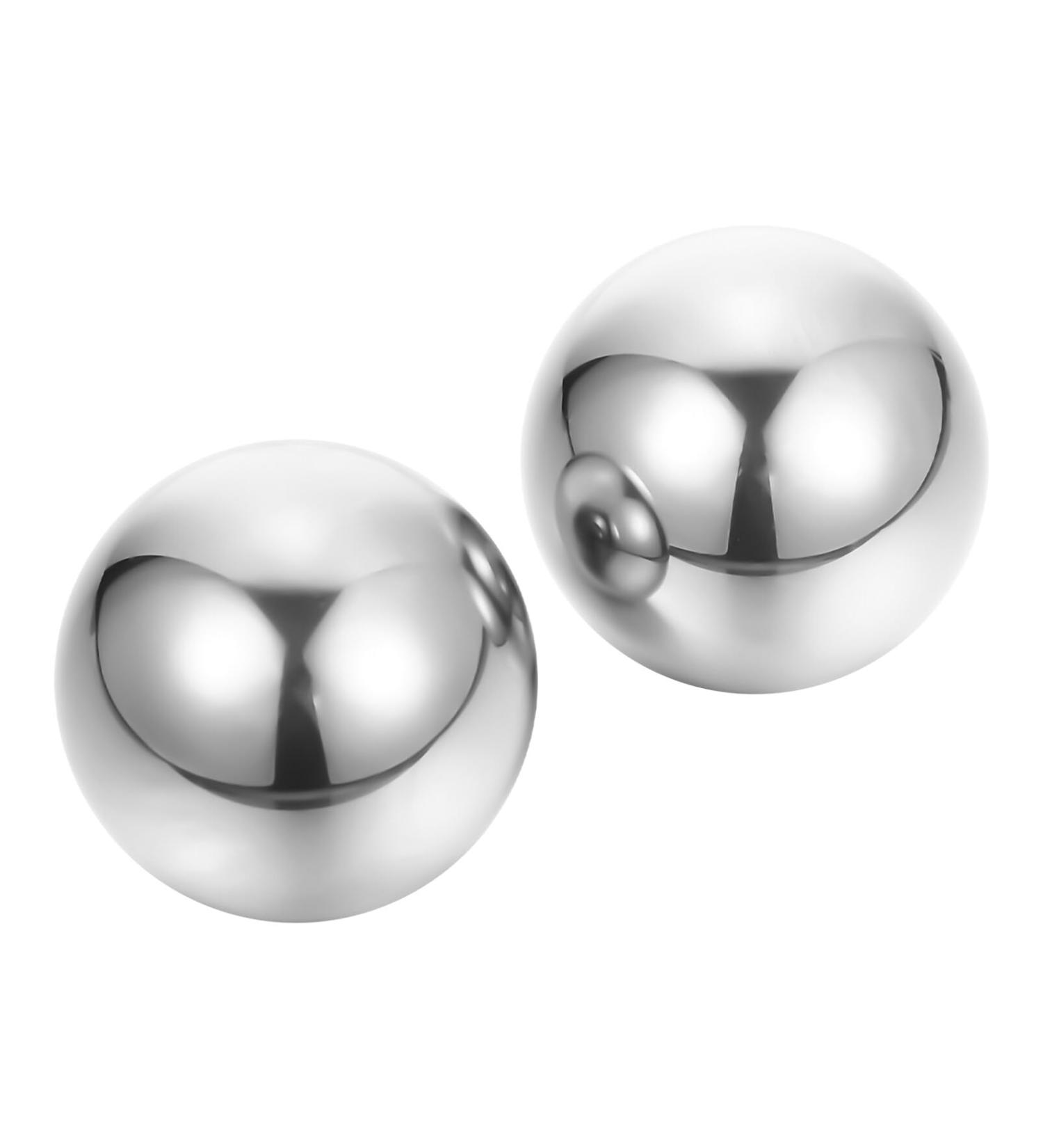 IPLUSMILE Stainless Steel Baoding Balls - 2 Pieces for Meditation Hand Exercises & Stress Relief - Buy Online on GoSupps.com