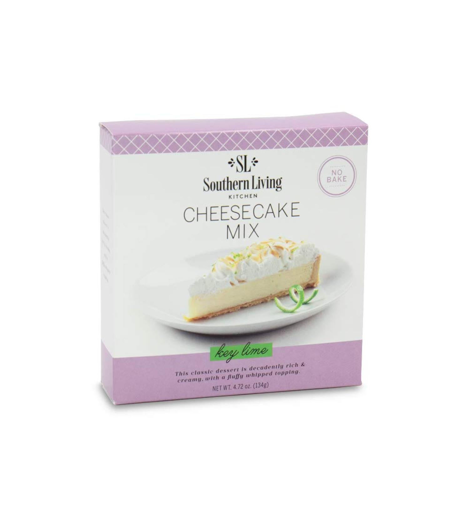 Gourmet Key Lime Cheesecake Mix | Southern Living Recipe | Creamy & Moist No Bake Cake Mix - Buy Online on GoSupps.com