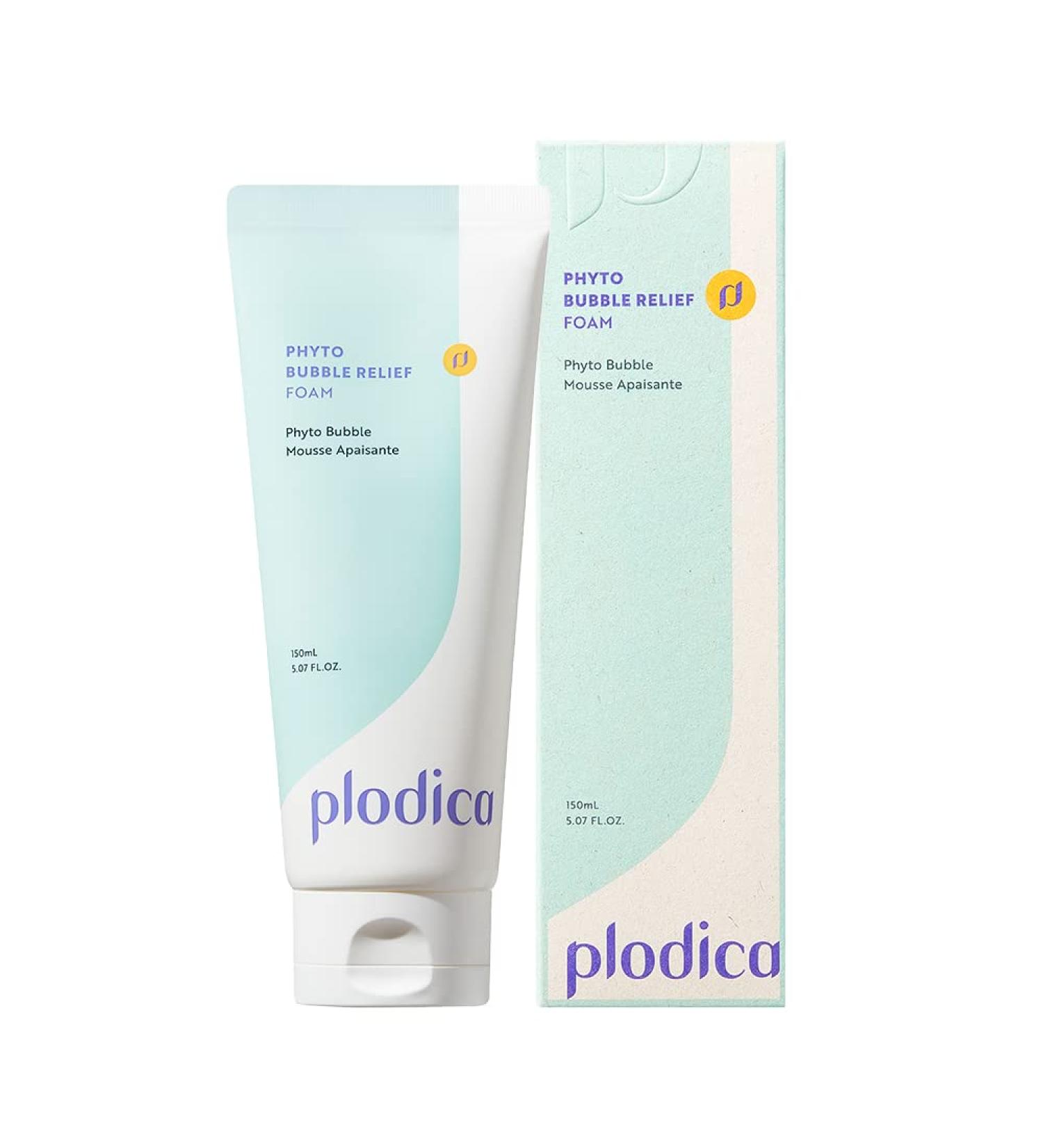 Phyto Bubble Relief Cleansing Foam | Korean Facial Cleanser for Sensitive Dry Skin | Vegan Hydration with Lotus & Coconut | International Shipping Available - Buy Online on GoSupps.com