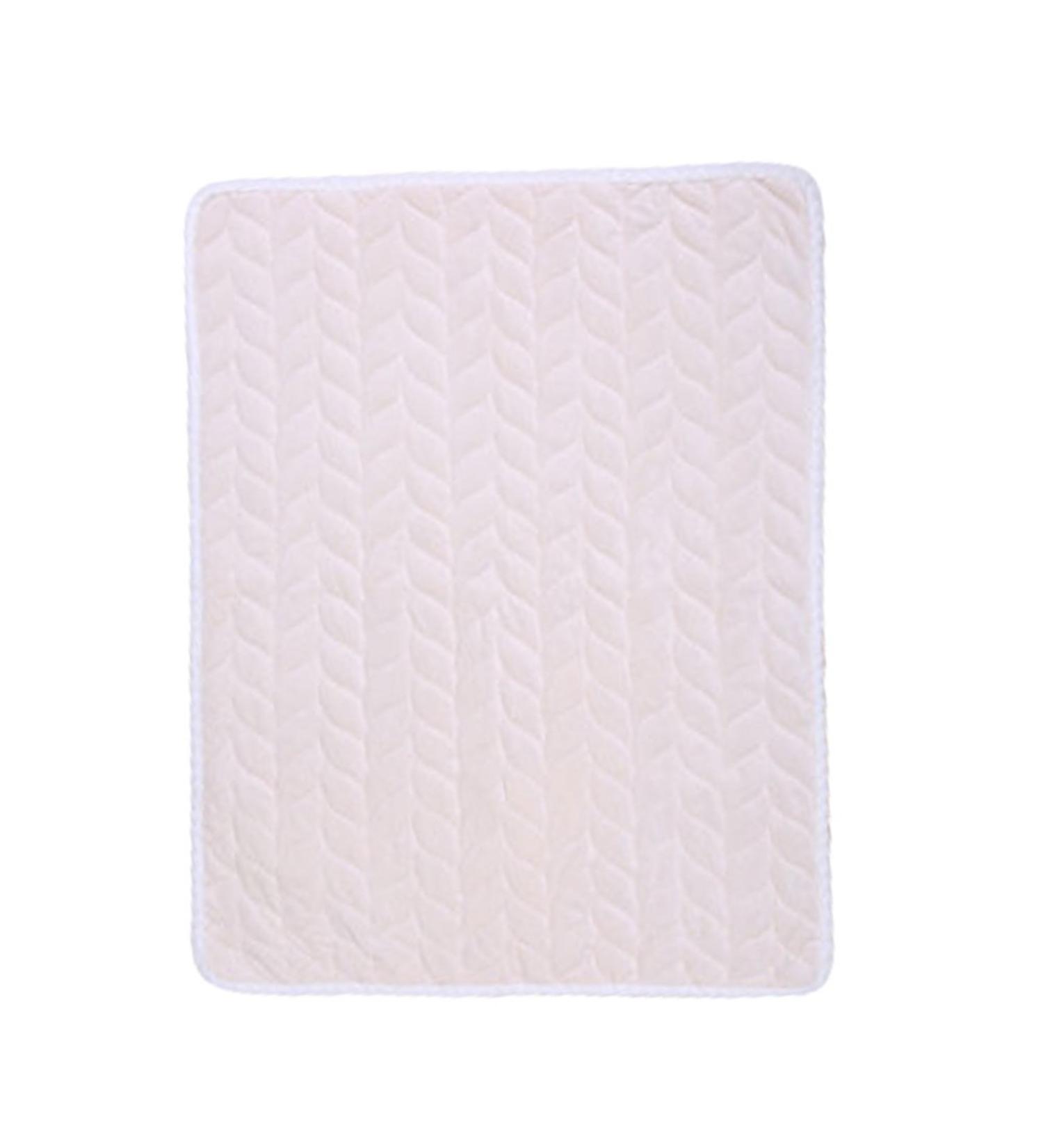 Liveinu Waterproof Fleece Mattress Protector | Anti-Slip Breathable Incontinence Cover | Reusable Absorbent Pads for Babies & Seniors | 50x70cm Beige - Buy Online on GoSupps.com