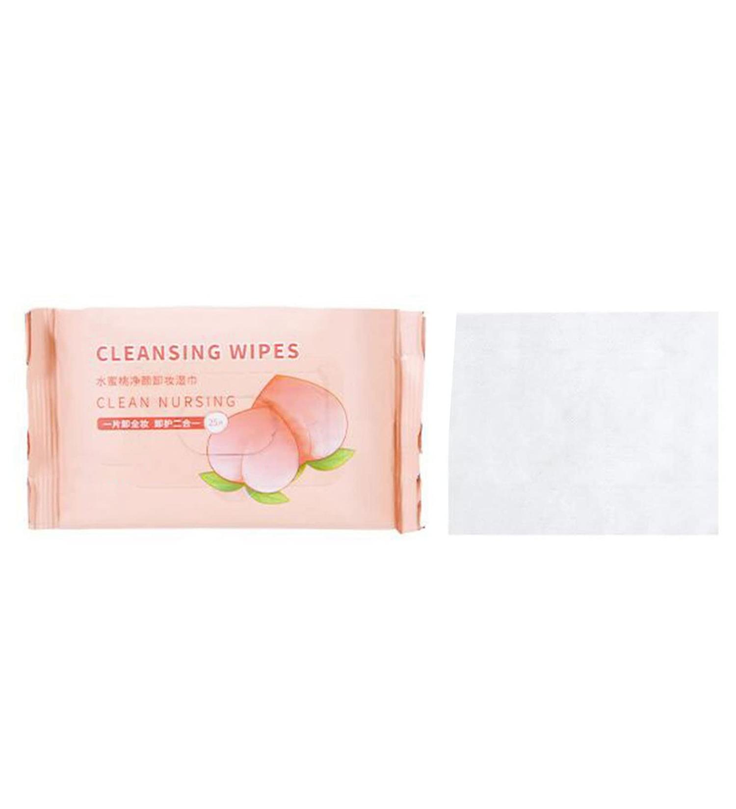 Makeup Removing Wipes Disposable Extractive Face Deep Gently Clean Makeup Removing Wipes 25 Convenient And Portable 10ML Face Brushes 1 g (Pack of 1) Hot Pink - Buy Online on GoSupps.com