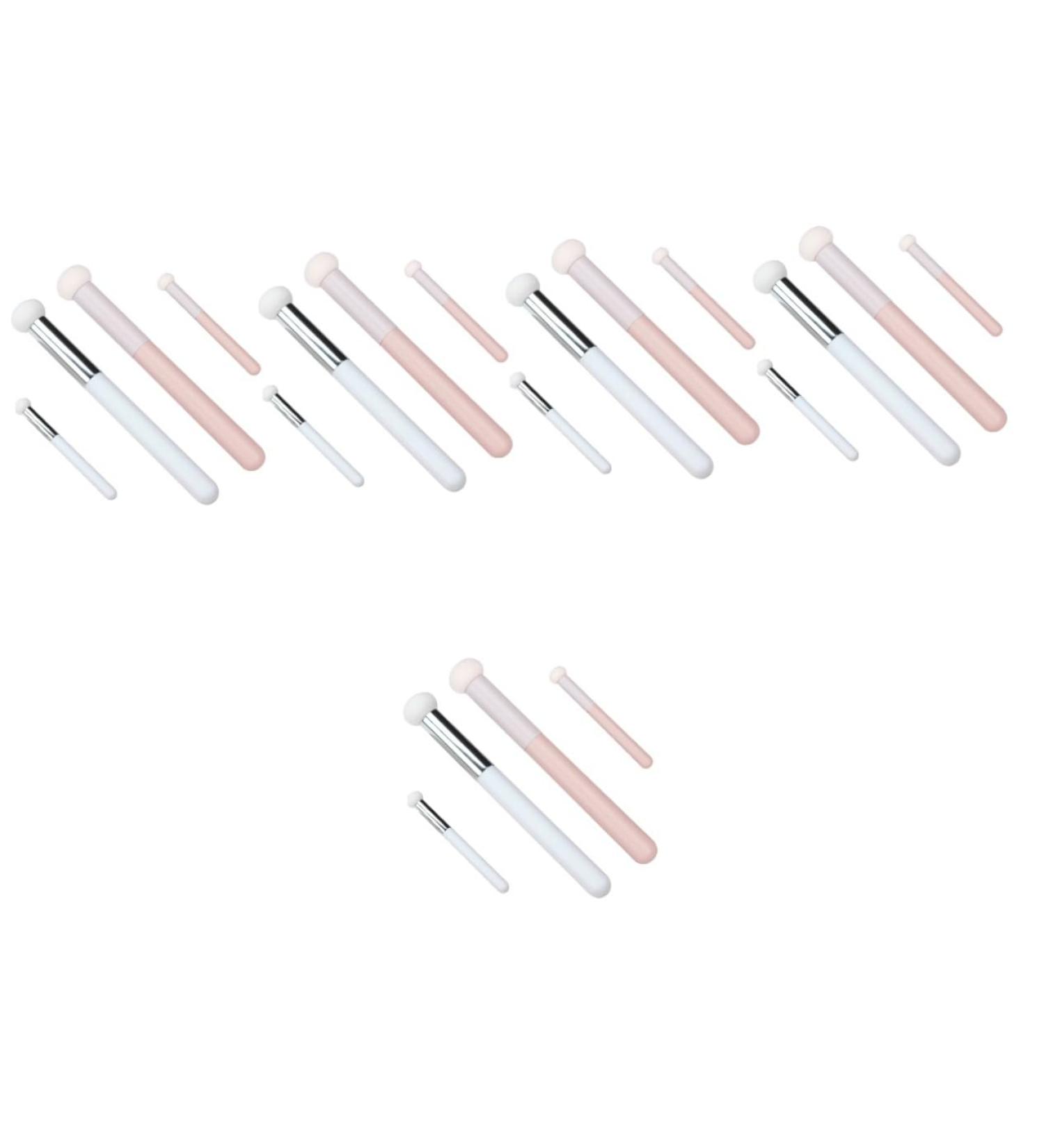 FRCOLOR 20 Pcs Makeup Concealer Tools Set | Sponge Brushes & Wooden Handles for Flawless Face Makeup - Buy Online on GoSupps.com