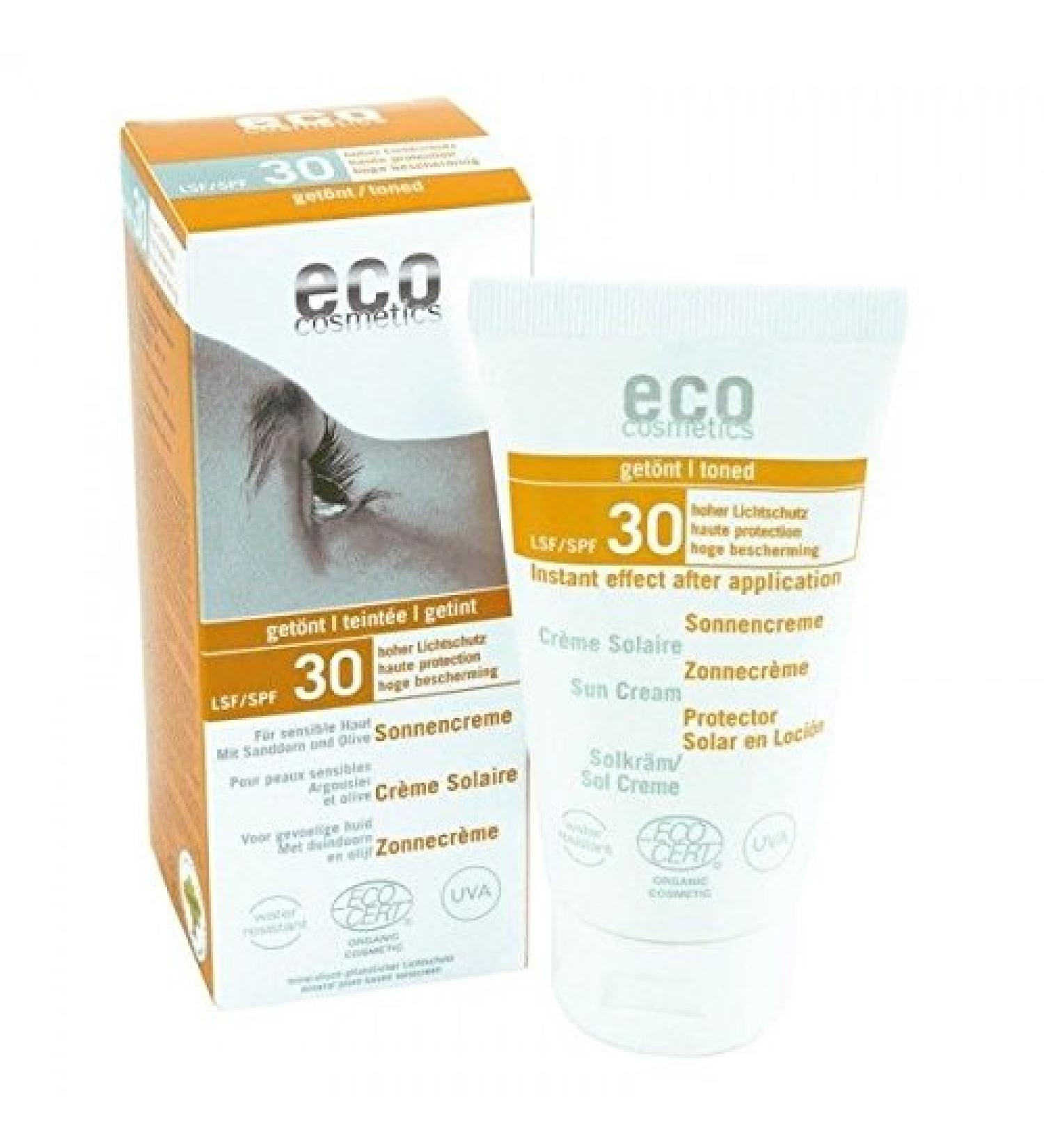 Sunscreen body color F30 75 ml Eco Cosmetics