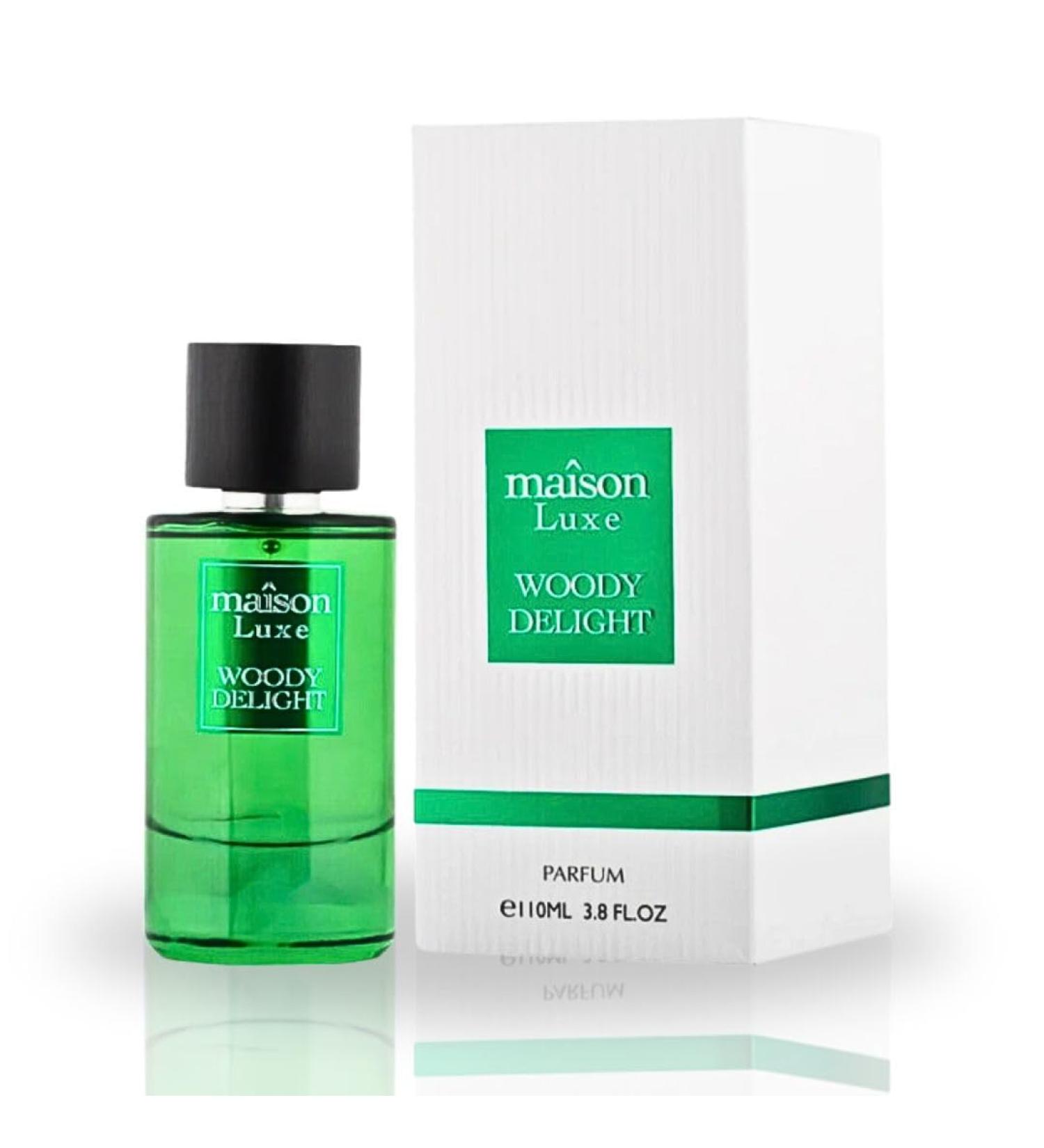 Hamidi MAISON LUXE WOODY DELIGHT Eau De Parfum Spray 110ML (3.8 OZ) Long Lasting Perfume for Women & Men Indulge Yourself In The Essence Of Nature with this Captivating Fragrance Unisex Perfume - Buy Online on GoSupps.com