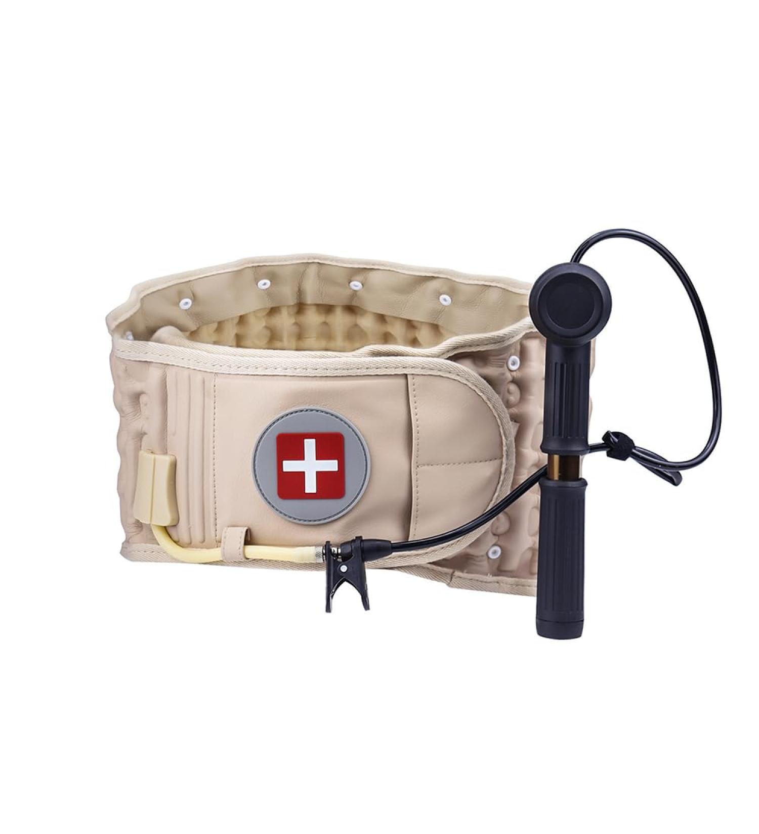 Buy Newfun Inflatable Lumbar Belt Decompression & Posture Correction Device for Muscle Pain Relief | International Shipping Available - Buy Online on GoSupps.com