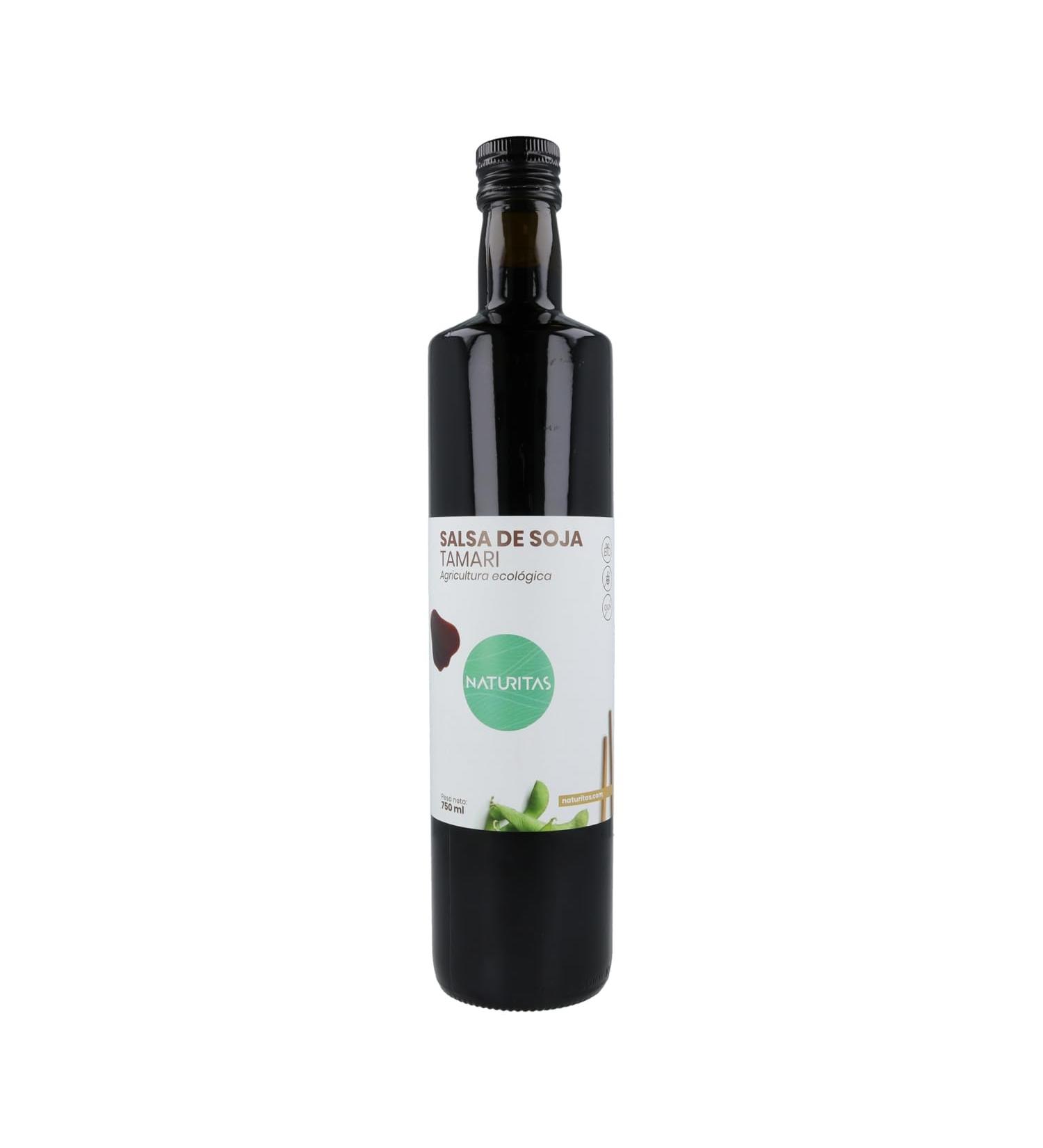  Naturitas Organic Gluten-Free Tamari Soy Sauce 750ml Naturitas Essentials organically grown high in protein and carbohydrates - Buy Online on GoSupps.com