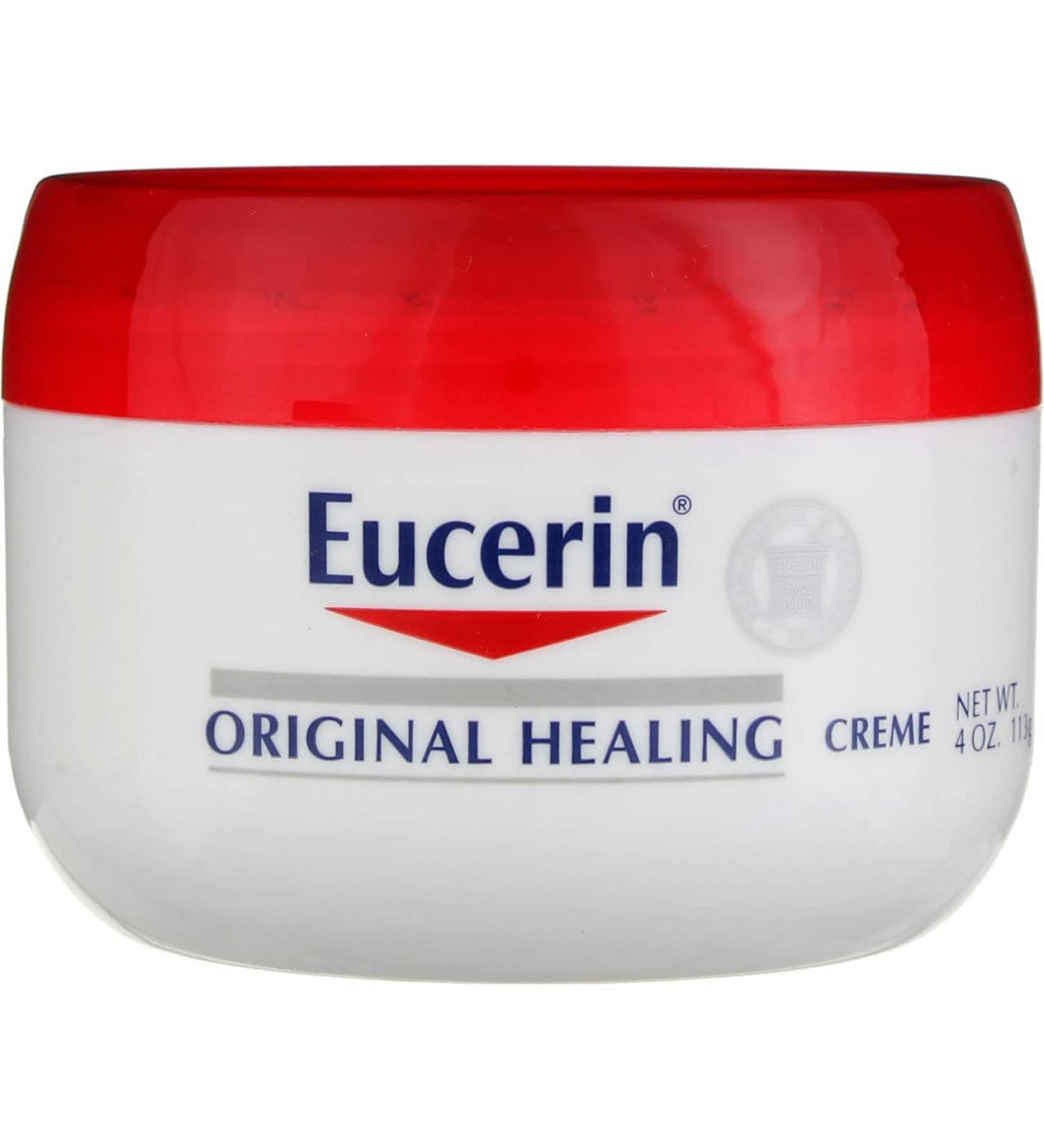 Eucerin Original Healing Rich Creme 4 oz (Pack of 2) - Hydrating Skin Moisturizer - Buy Online on GoSupps.com