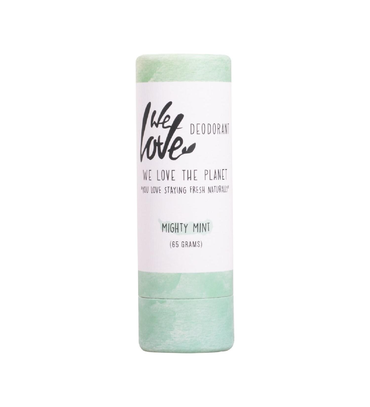 We Love The Planet Mighty Mint Natural Deodorant Stick - Buy Online on GoSupps.com