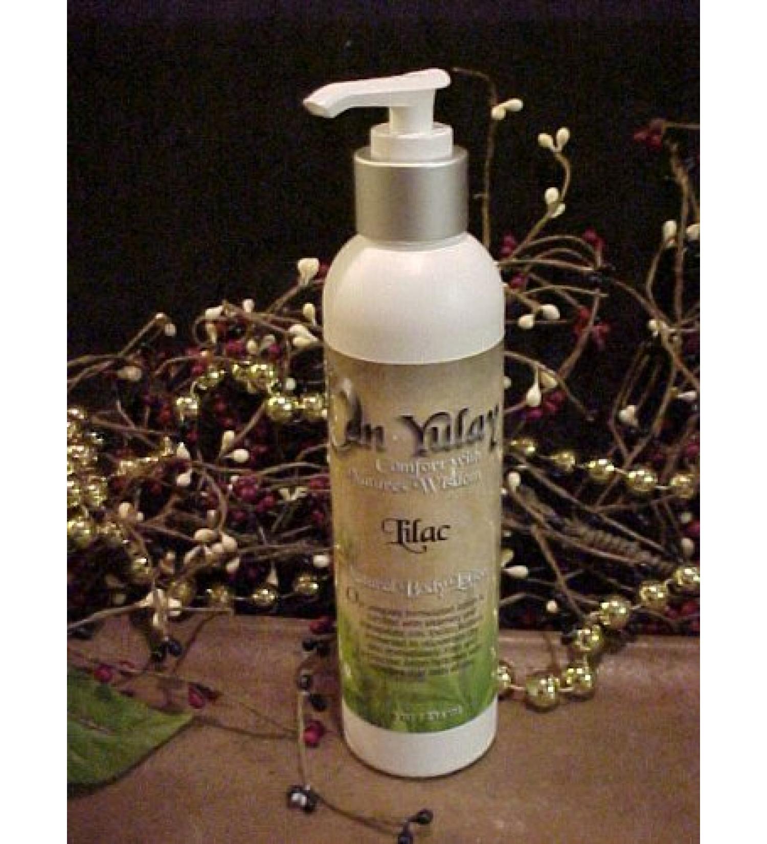 Natural Moisturizing 8.oz Flower Lotions with Exotic Butters & Vitamins (Lilac)