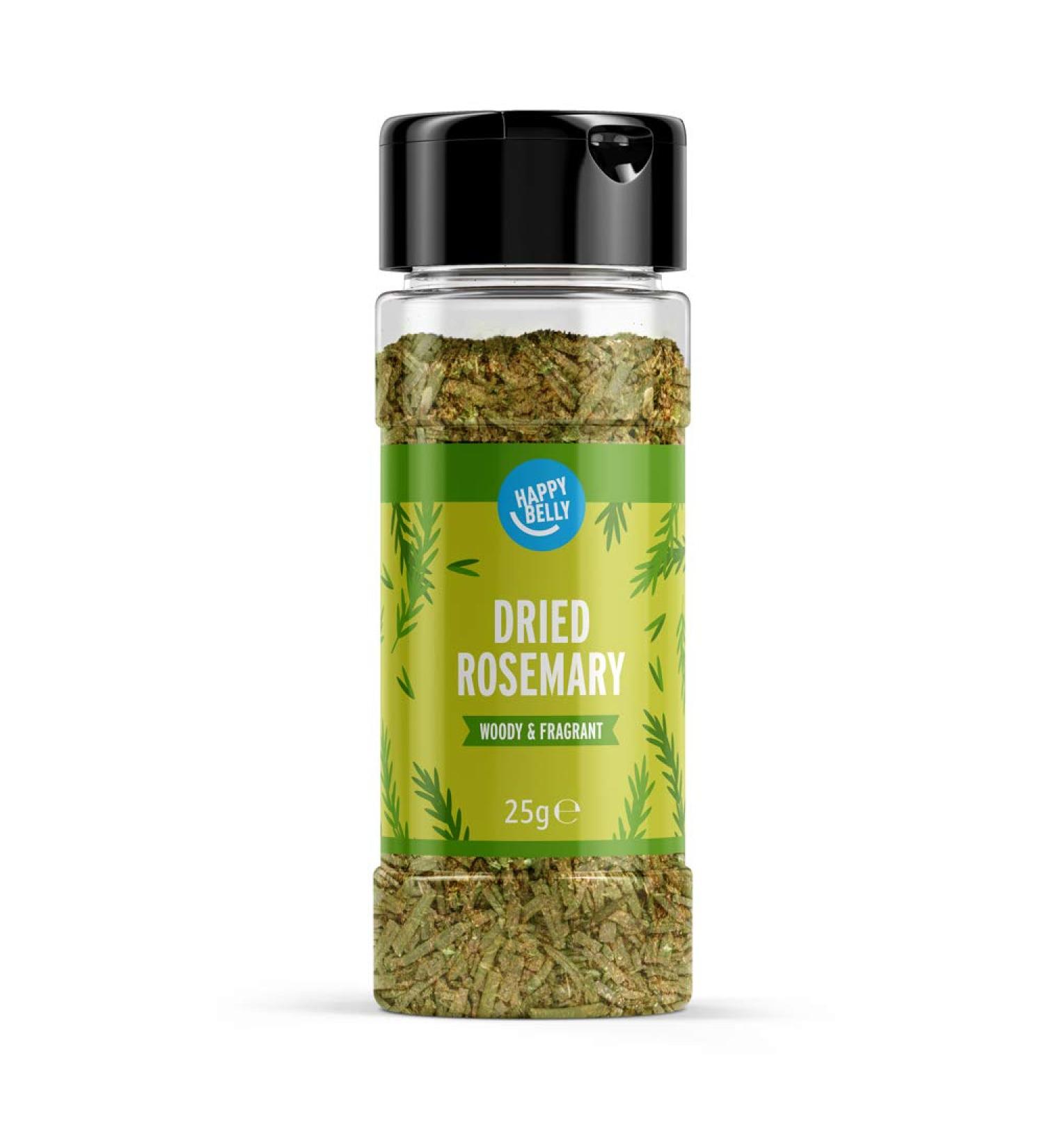 Happy Belly Dried Rosemary 25g - Premium Quality Herbs for Delicious Recipes - Buy Online on GoSupps.com