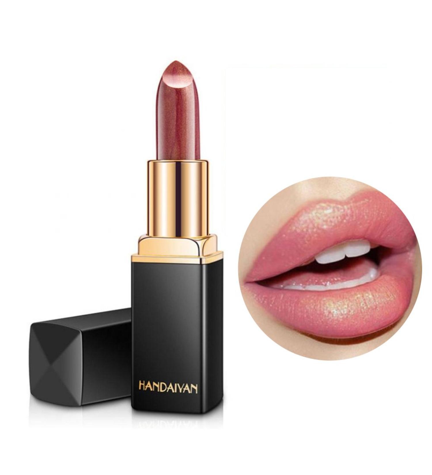 Durable Waterproof Glitter Matte Lipstick | Non-Sticky Moisturizing Professional Makeup Tool - #5 - Buy Online on GoSupps.com