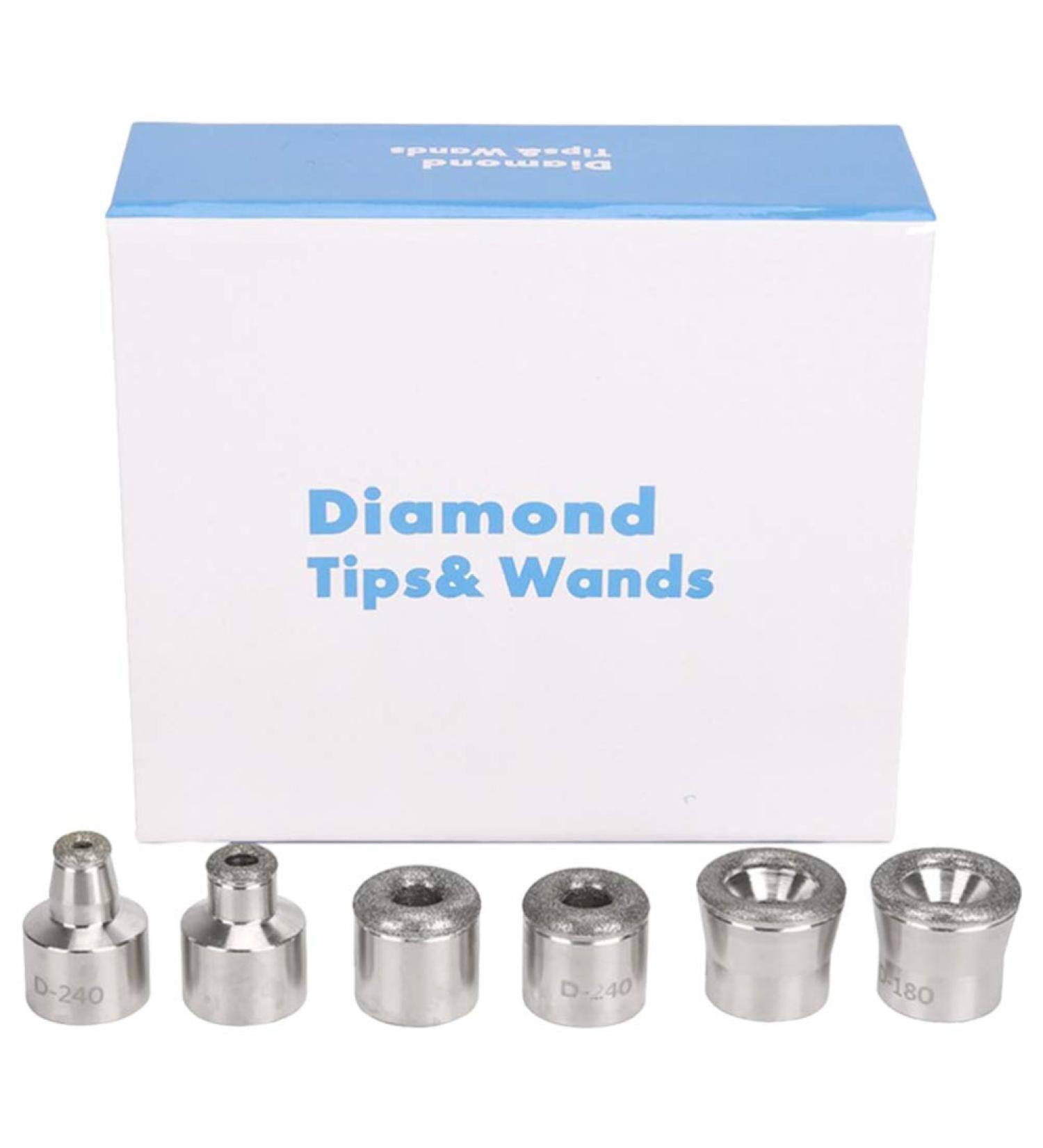 Replacement Tips Diamond Microdermabrasion Tips Wands Skin Exfoliator Tool Skin Care Accessory - Buy Online on GoSupps.com