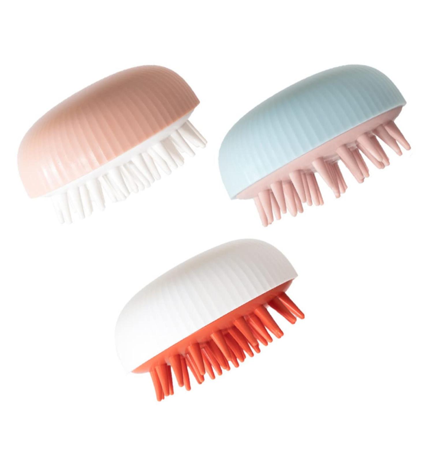 Magiclulu 12 Stk Shampoo Brush - Hair Massage & Scrubbing Brush for Deep Cleansing | Versatile Hair Accessories - Buy Online on GoSupps.com