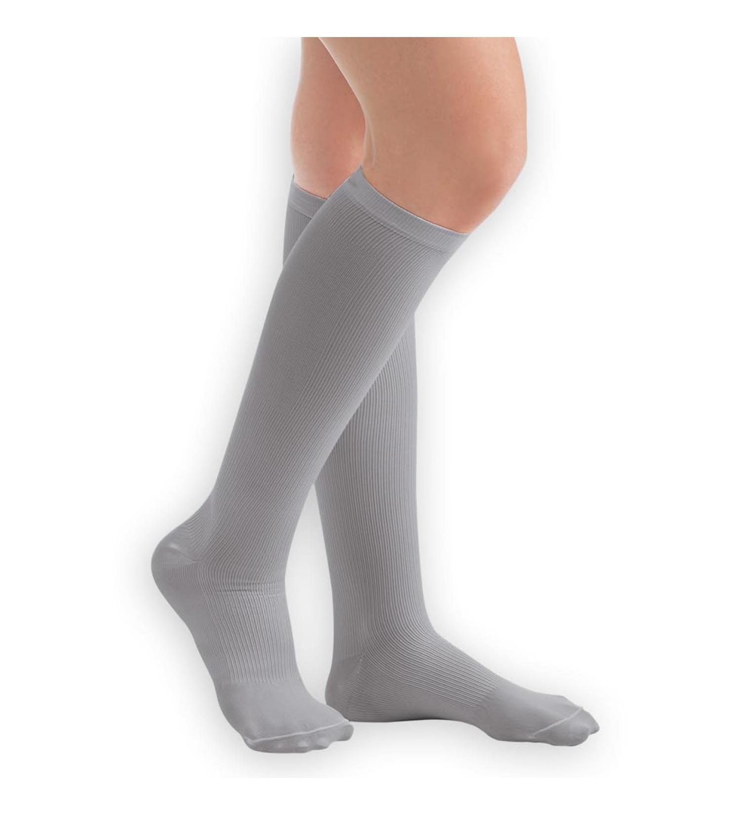 Buy Women's Compression Trouser Socks 15-20 mmHg | Made in USA | Grey Large - Collections Etc - Buy Online on GoSupps.com