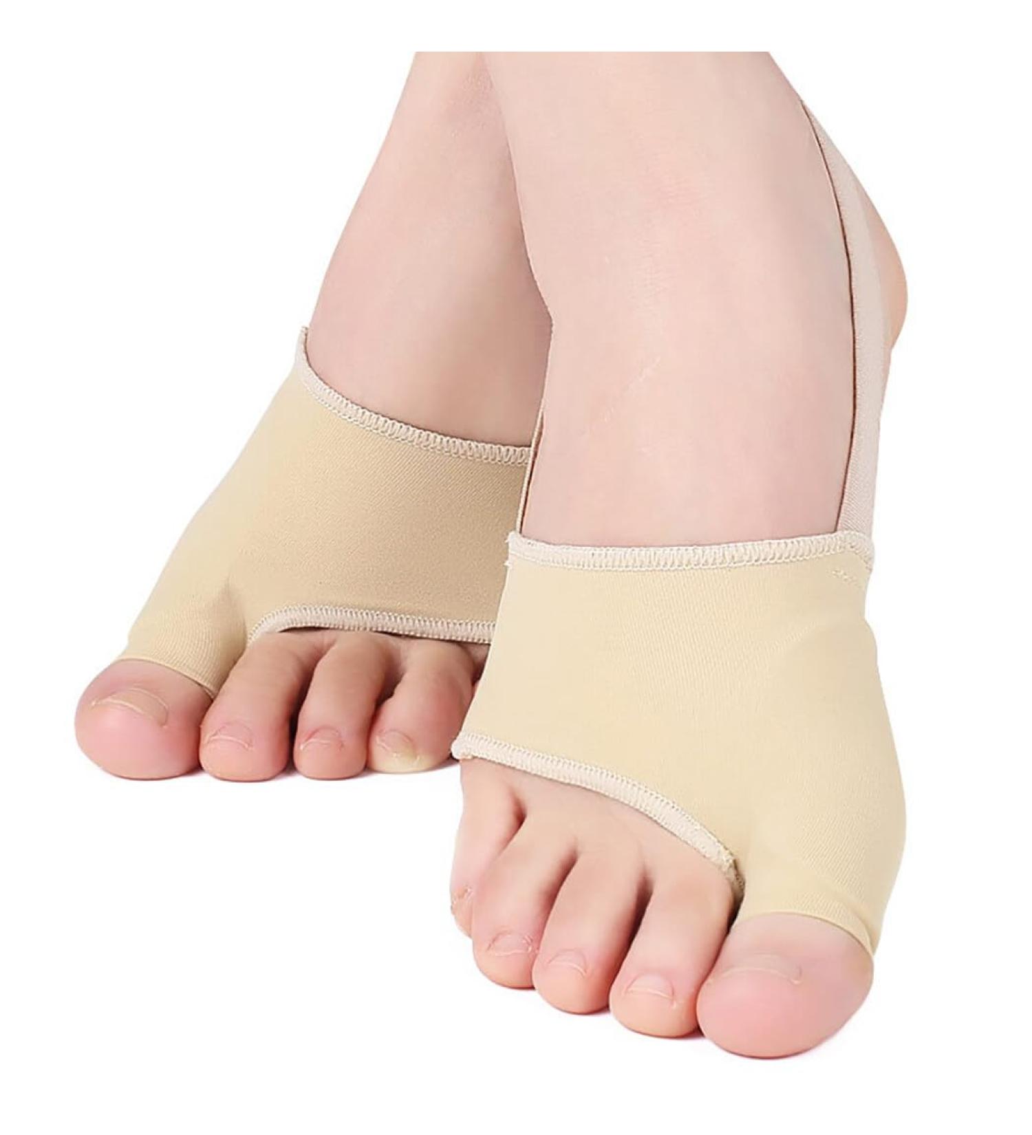 BOSREROY Unisex Elastic Bunion Corrector Adjustable Reusable Discomfort Comfort 1 Pair Big Toe Straightener Splint - Buy Online on GoSupps.com
