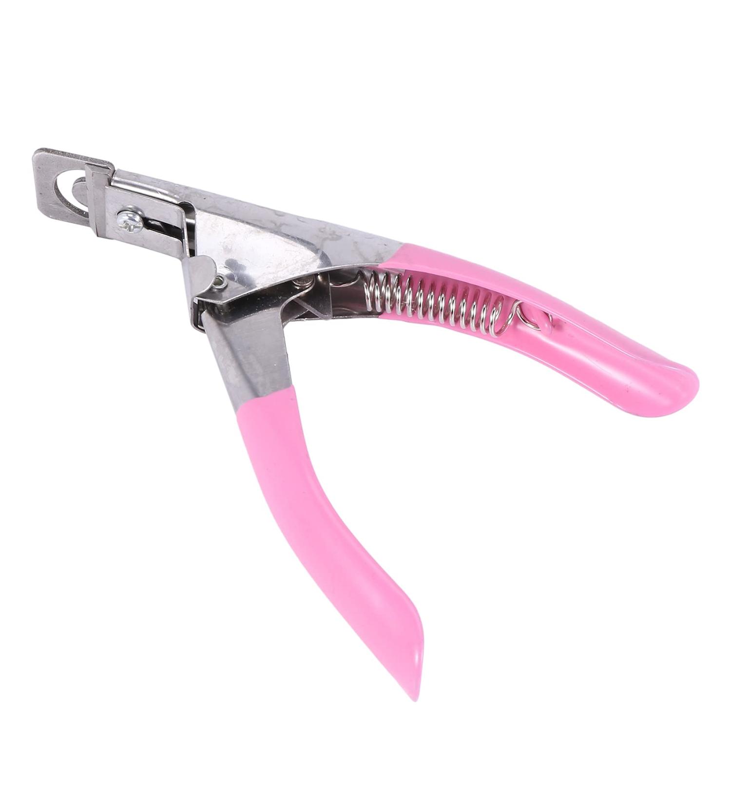 Peowuieu Nail scissors for nails and false acrylic nails easy to use pink. - Buy Online on GoSupps.com