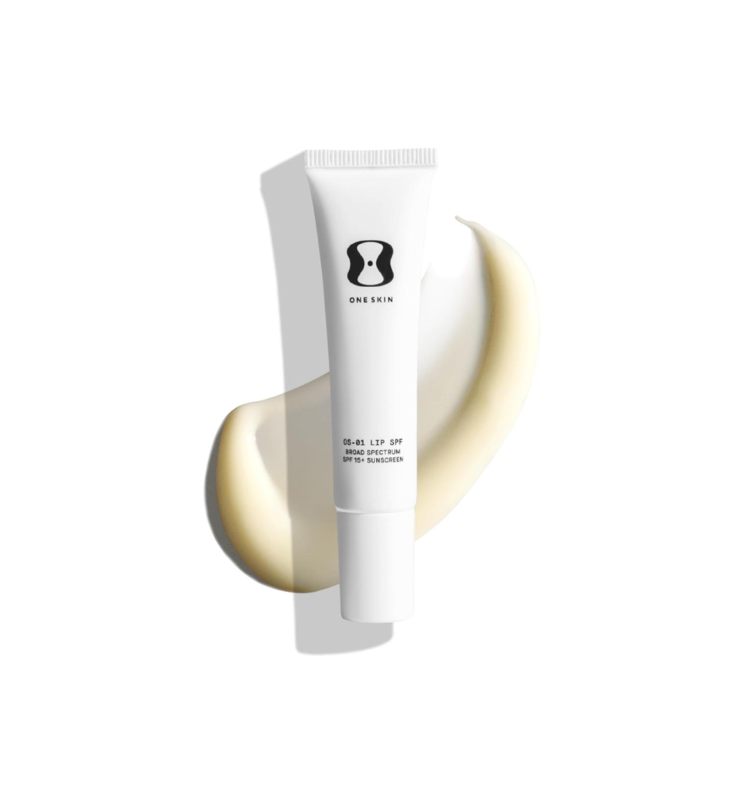 Oneskin LIP SPF OS-01 Peptide Broad Spectrum SPF 15 Mineral Sunscreen- Scientifically Proven to Protect Skin from UV Aging Includes Potent Antioxidants For All Skin Types 7 mL / 0.2 Fl Oz - Buy Online on GoSupps.com