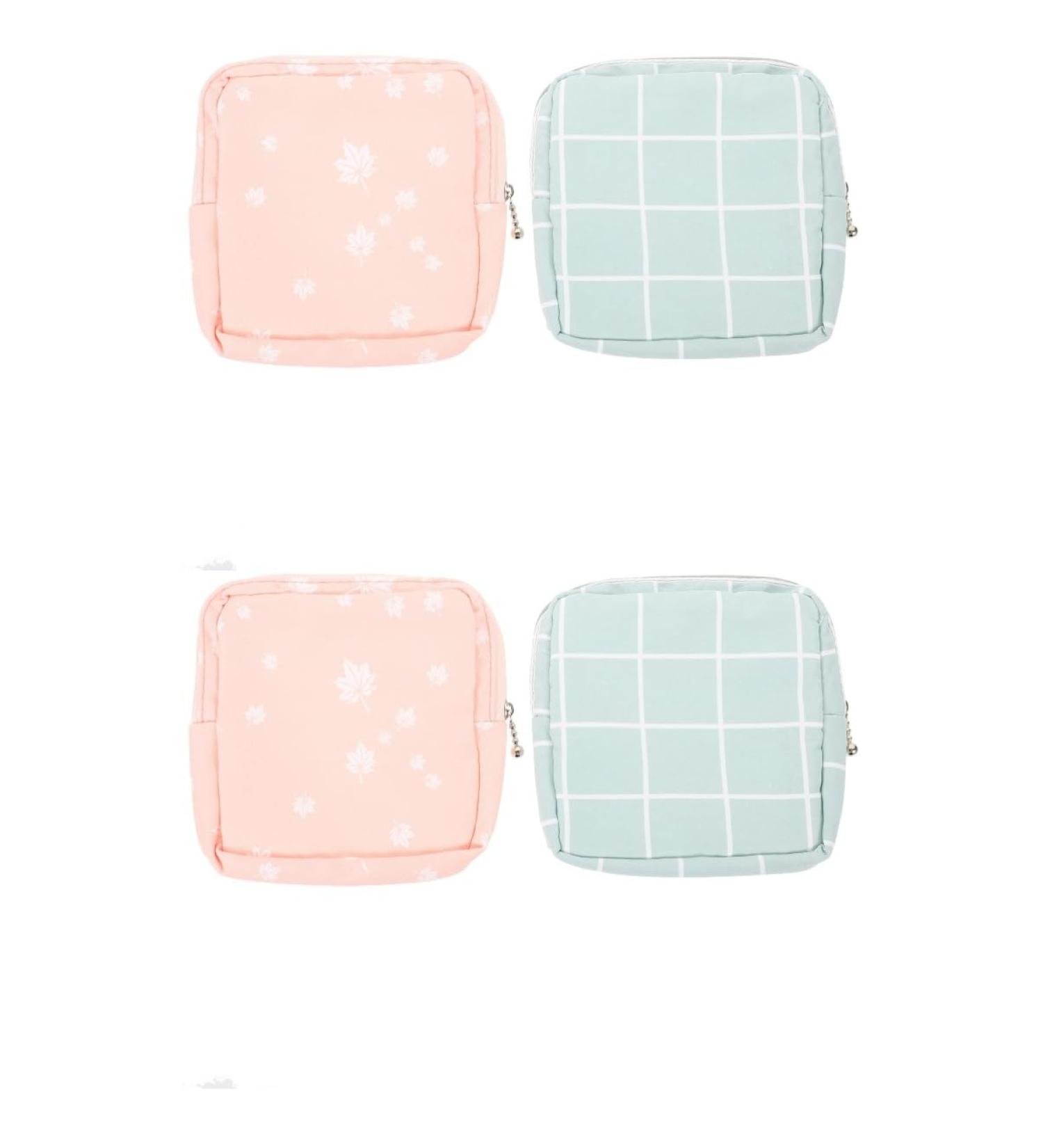 Gleavi Outdoor Decor: 4-Piece Coin Exchange Bag Holder & Decorative Pads for Women - Multifunctional Cotton Pocket - Buy Online on GoSupps.com