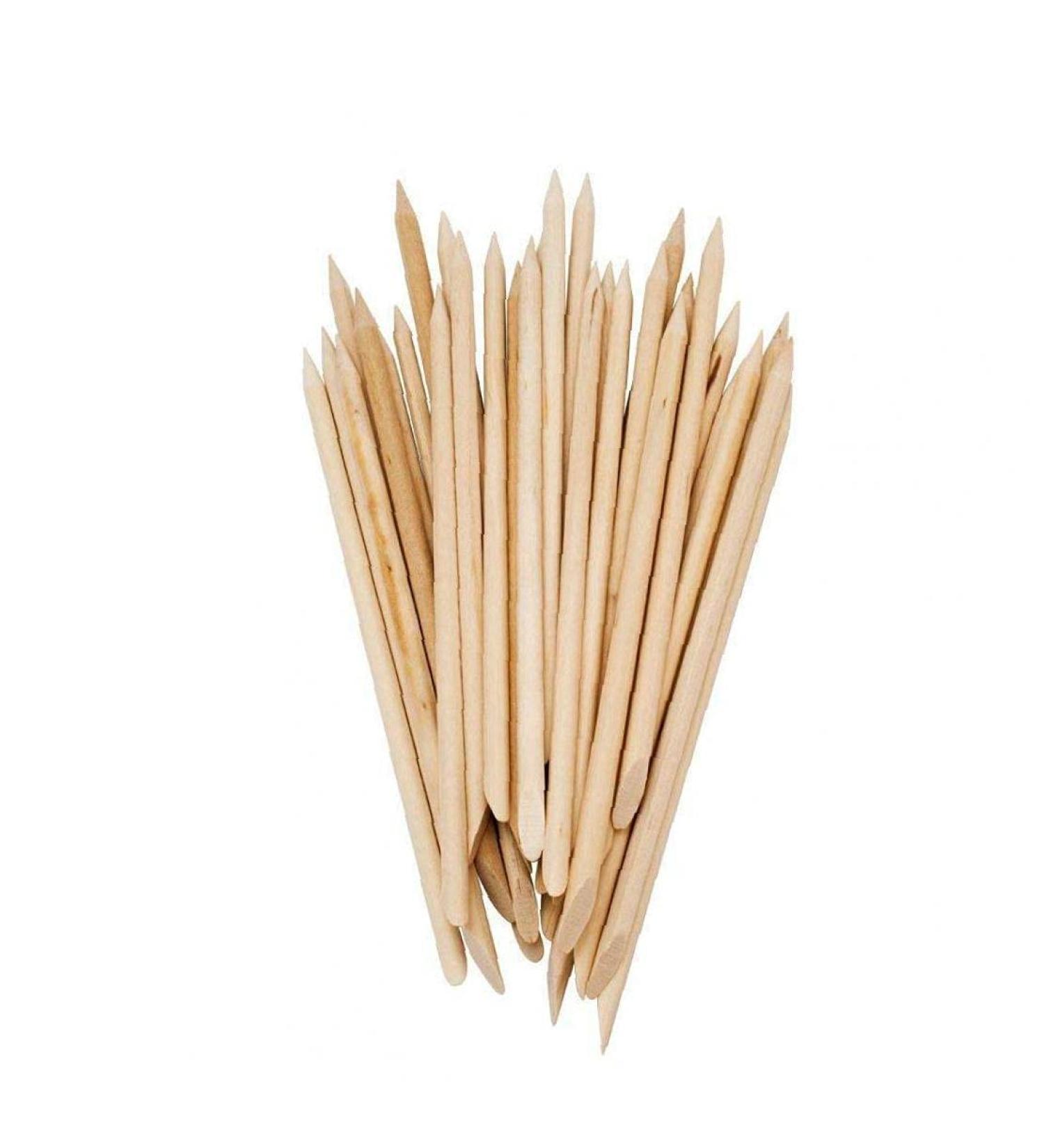 UKD 20 pcs Cuticle Pusher Nail Art Cuticle Orange Wood Sticks for Cuticle Removal Manicure Manicure Instrument - Buy Online on GoSupps.com