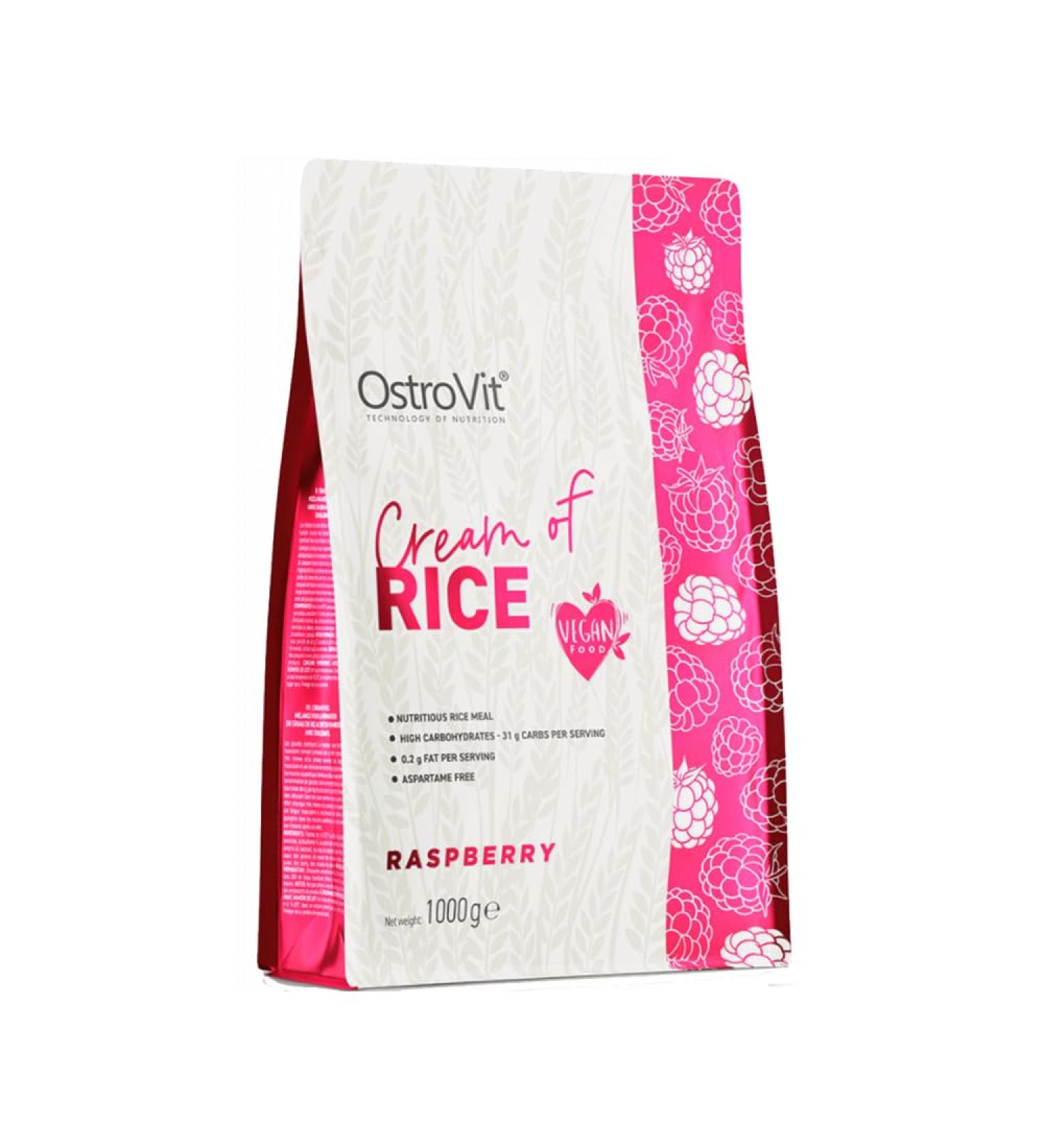 OstroVit Cream of Rice (1000g) Raspberry - Buy Online on GoSupps.com