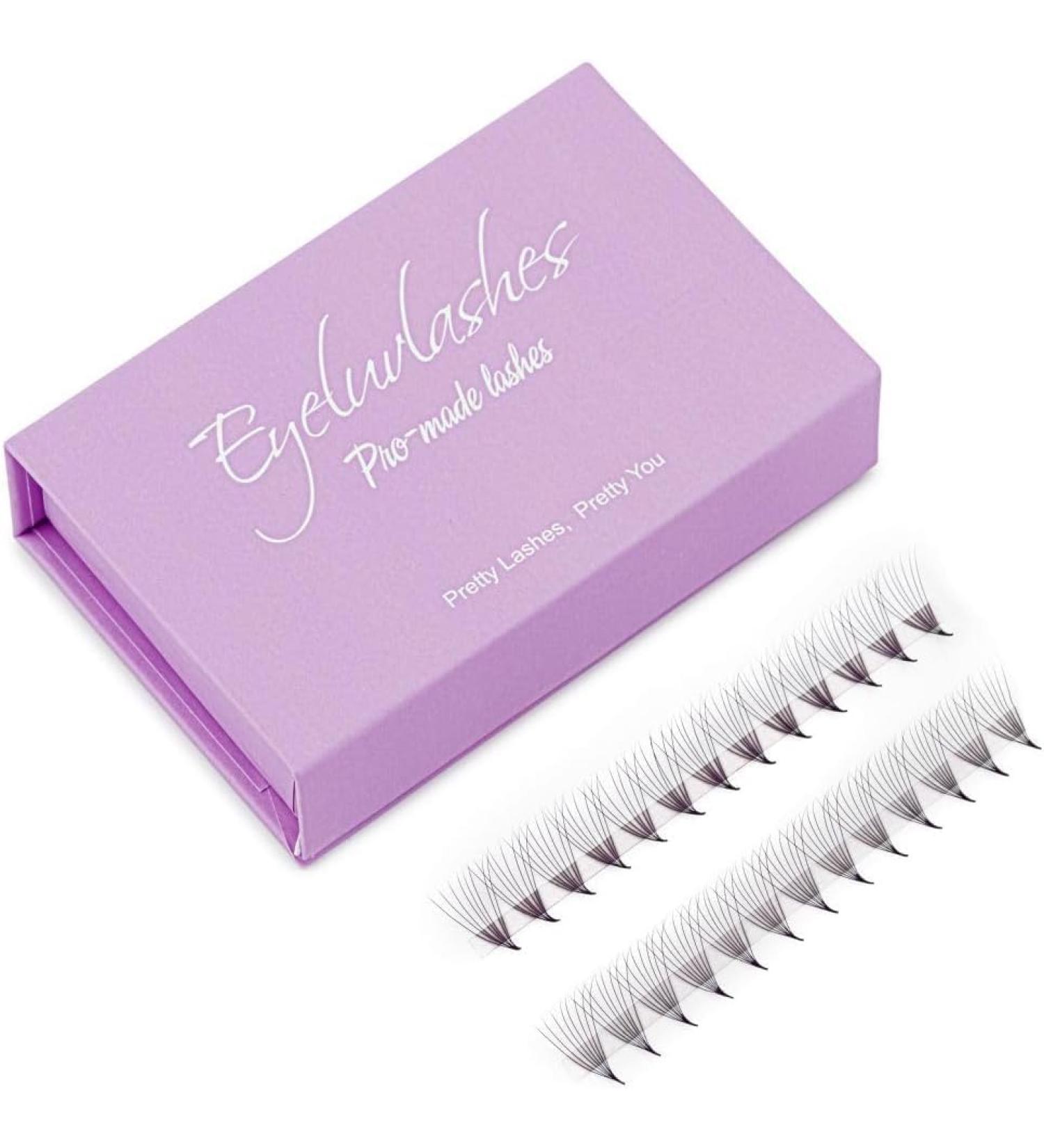 8D Pro-Made Fans on a strip speedy fans Pro Made Handmade Lash Fans Pointed Base Eyeluvlashes (D Curl 11mm length) - Buy Online on GoSupps.com