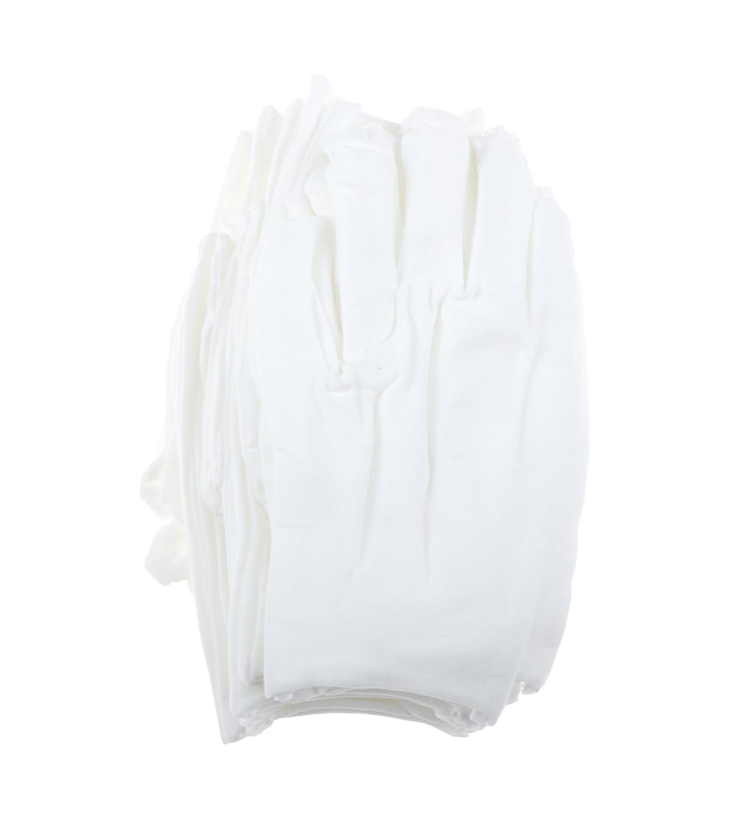 Angoily 12pairs Gloves Paraffin Wax Mittens Jewelry Glove Wax Bath Liners Paraffin Wax Liners Paraffin Bath Mittens Wax Bath Mittens Cotton Yarn Care Work Labor Protection Cotton White - Buy Online on GoSupps.com