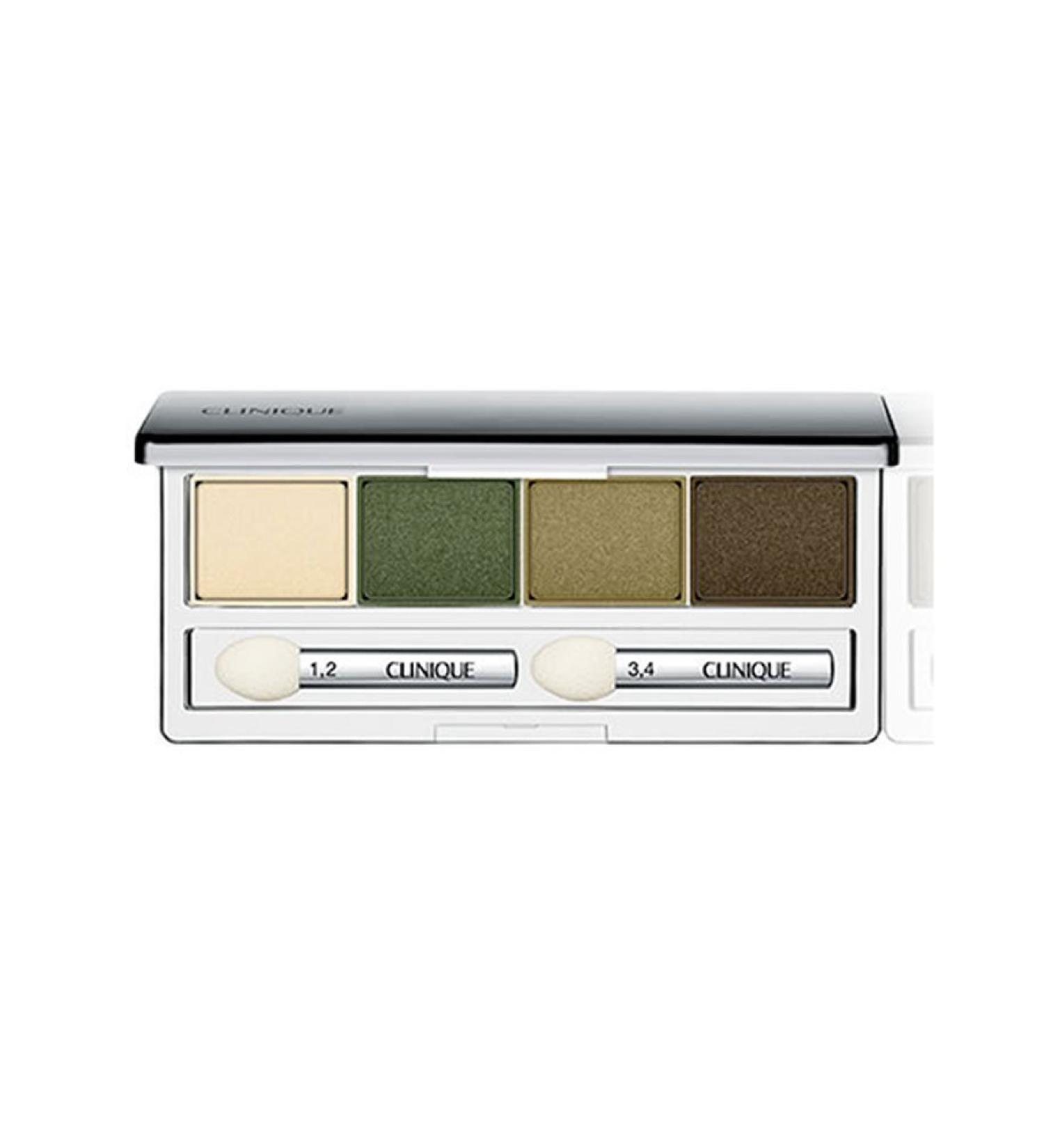 Clinique All About Shadow Quad Eye Shadow for Women 0.16oz - On Safari | 4 Shades | Long-Lasting Formula - Buy Online on GoSupps.com