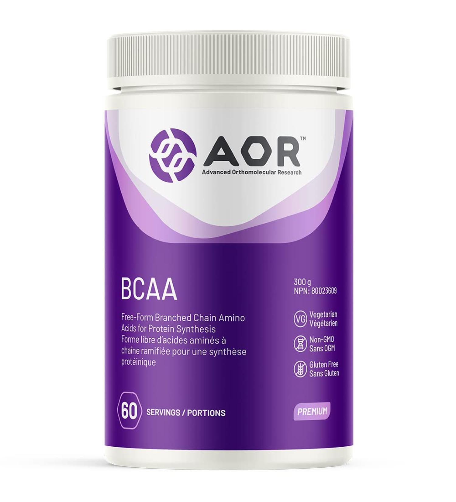 AOR - BCAA Supplement 300g Powder - Branch Chain Amino Acid Supplement for Muscle Recovery & Energy Boost Performance - BCAAs Amino Acids Powder - Workout Recovery Supplement - BCAA Energy Supplement - Buy Online on GoSupps.com