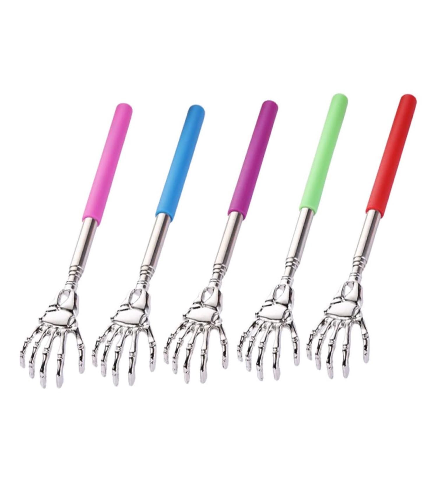 Beavorty 5-Pack Tail Scrapers - Portable Back Scratcher & Itching Massage Tool with Long Handle for Easy Relief - Buy Online on GoSupps.com