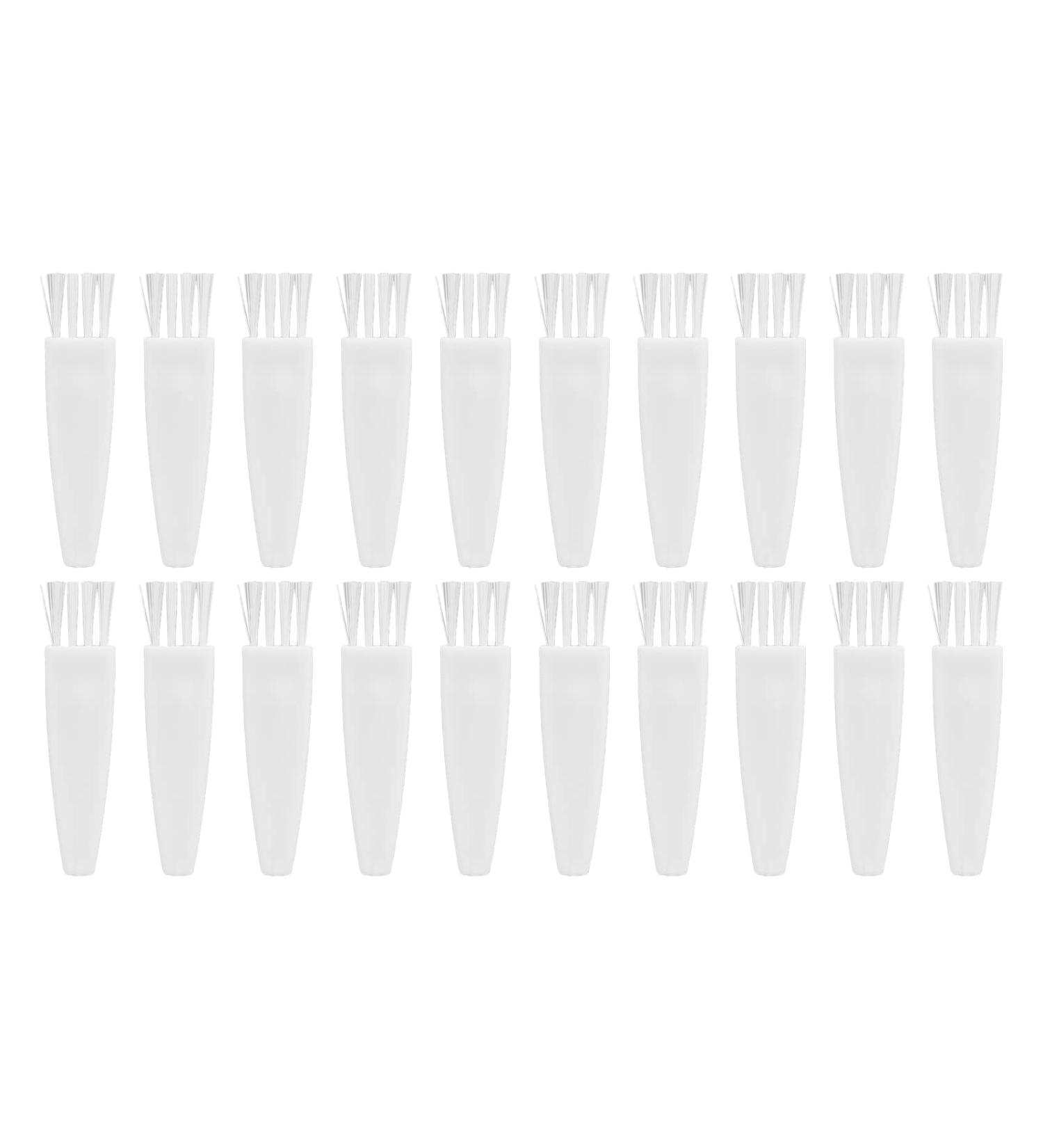 Cyrank 20pcs Electric Shaver Cleaning Brushes - Soft Nylon Bristles & PP Handle for Clippers & Computer Accessories | International Shipping - Buy Online on GoSupps.com
