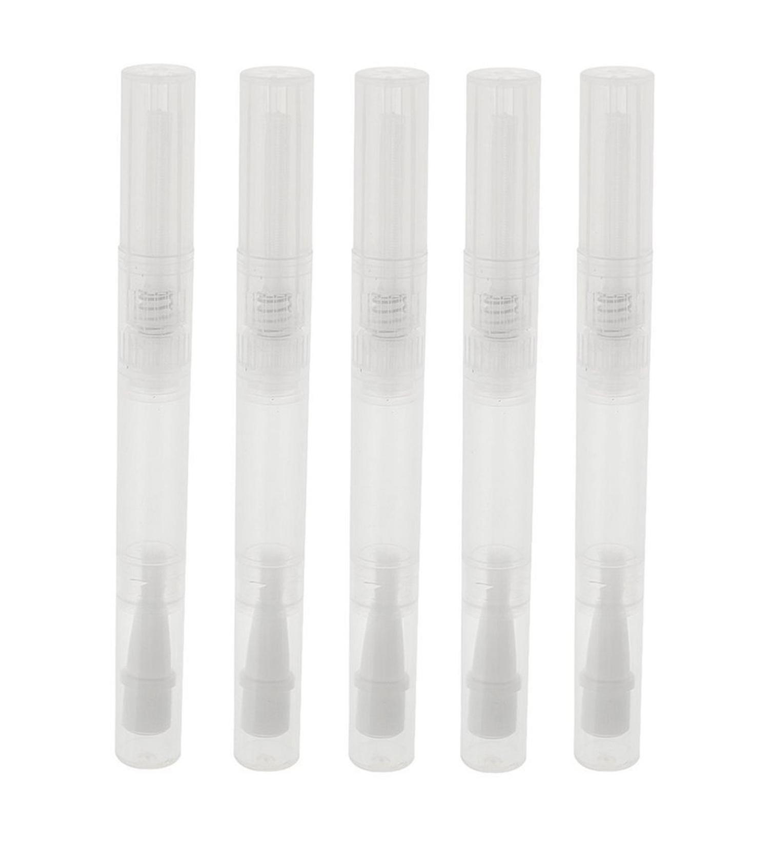 Bodhi2000 5Pcs 3ml Empty Twist Pen - Cosmetic Brush & Container for Lip Gloss & Eyelash Growth - Ideal for Travel & DIY Beauty - Buy Online on GoSupps.com
